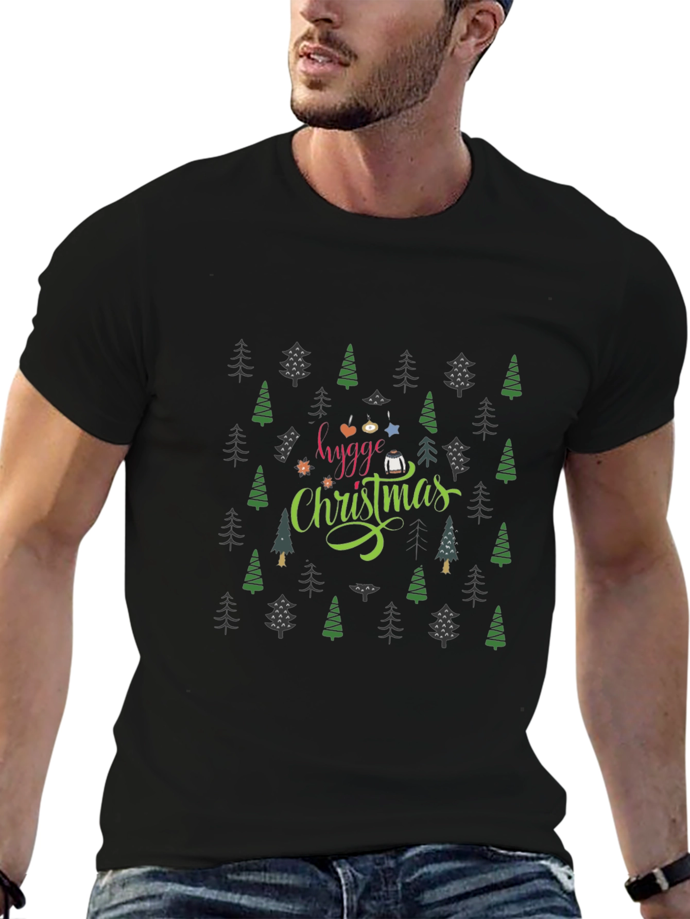 Hygge Christmas T-Shirt - Cozy Holiday Style