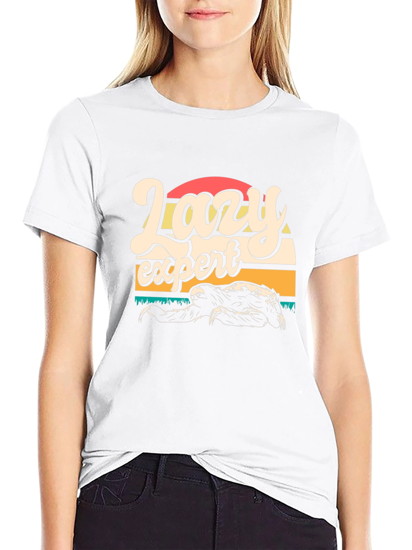 Lazy Expert T-Shirt - Funny Relaxed Graphic Tee