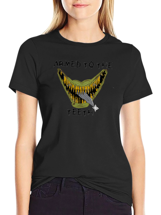 Armed to the Teeth Graphic T-Shirt