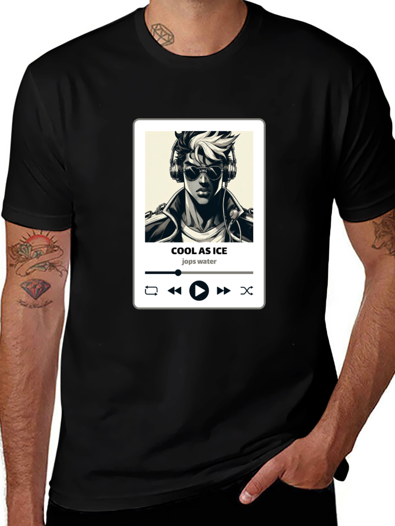 Cool as Ice Music T-Shirt