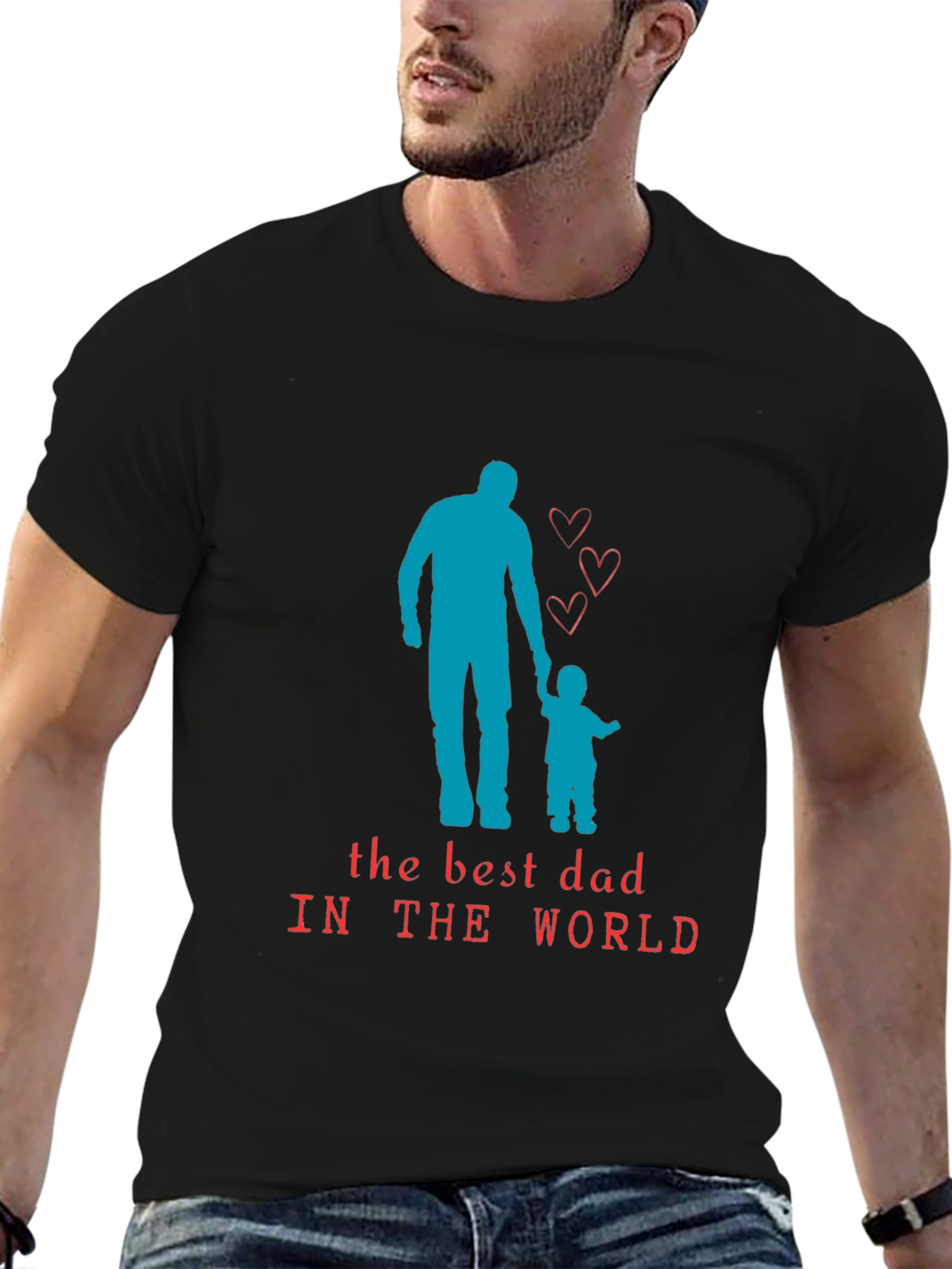 Best Dad in the World Graphic T-Shirt