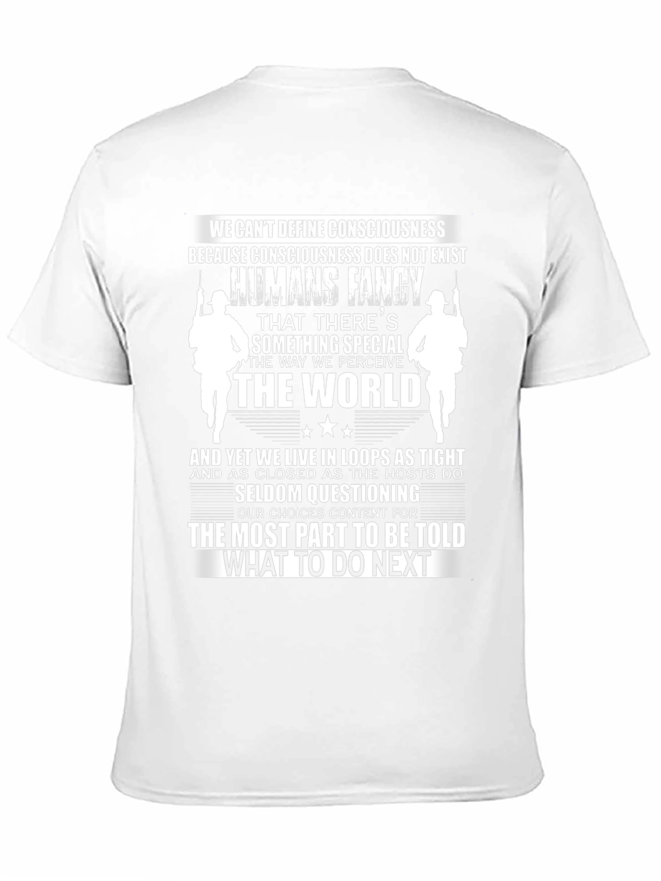 Philosophical Graphic Tee - What To Do Next