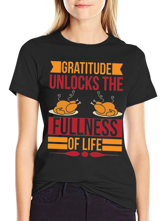 Gratitude Thanksgiving T-Shirt