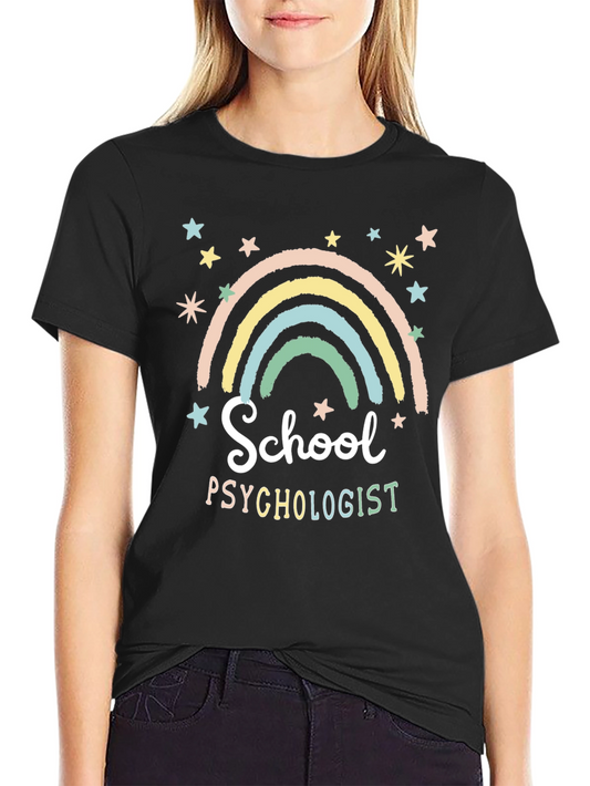 School Psychologist Rainbow Tee