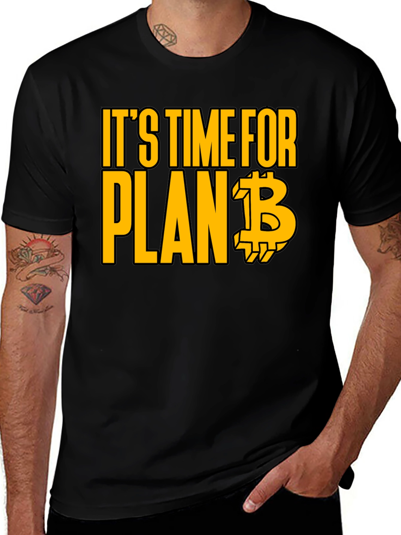 Its Time for Plan B Bitcoin T-Shirt