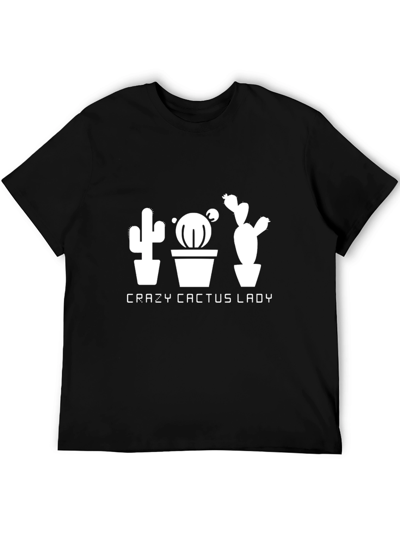 Crazy Cactus Lady T-Shirt - Unisex Graphic Tee