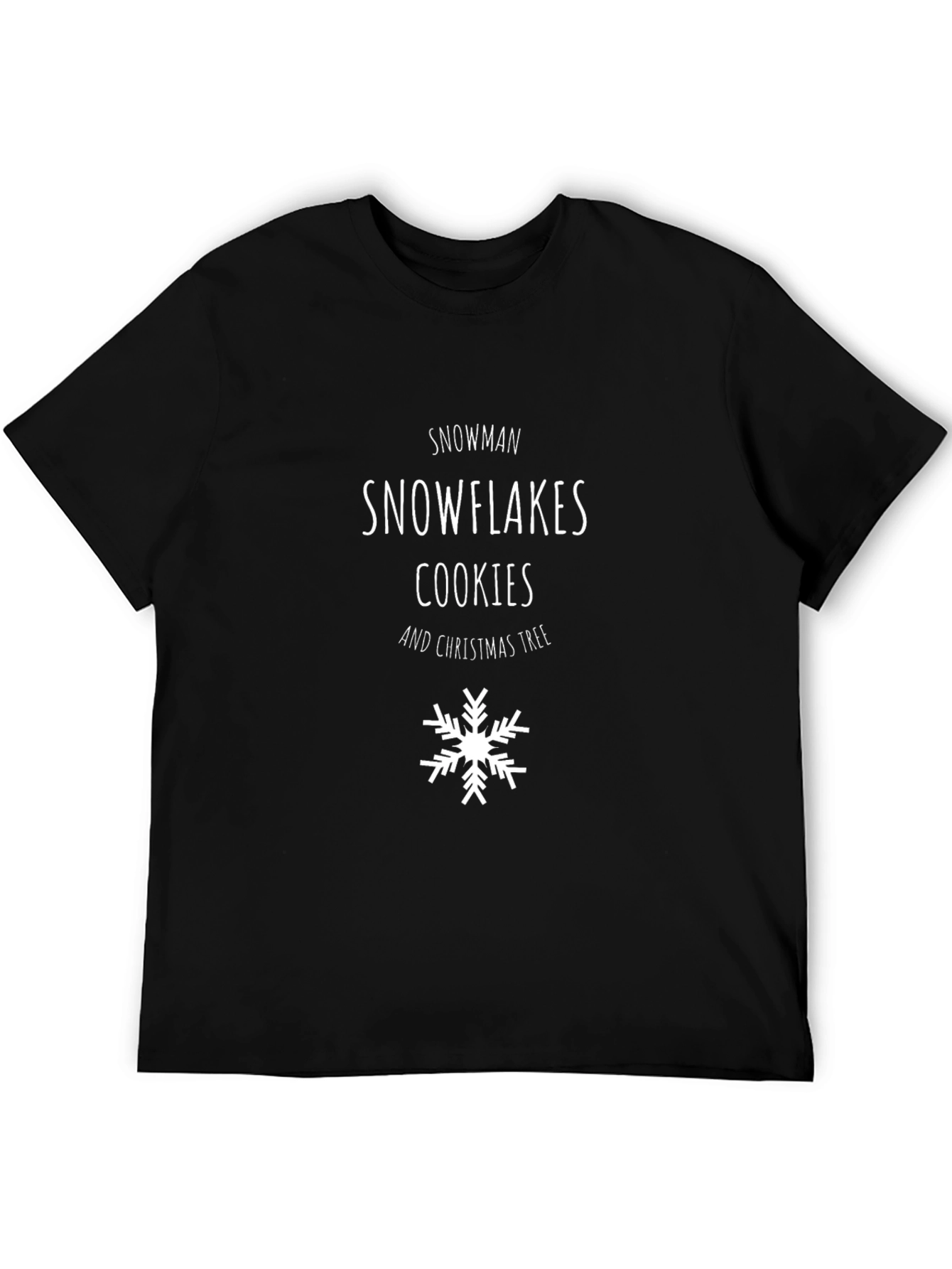 Snowflake Christmas T-Shirt - Holiday Festive Tee
