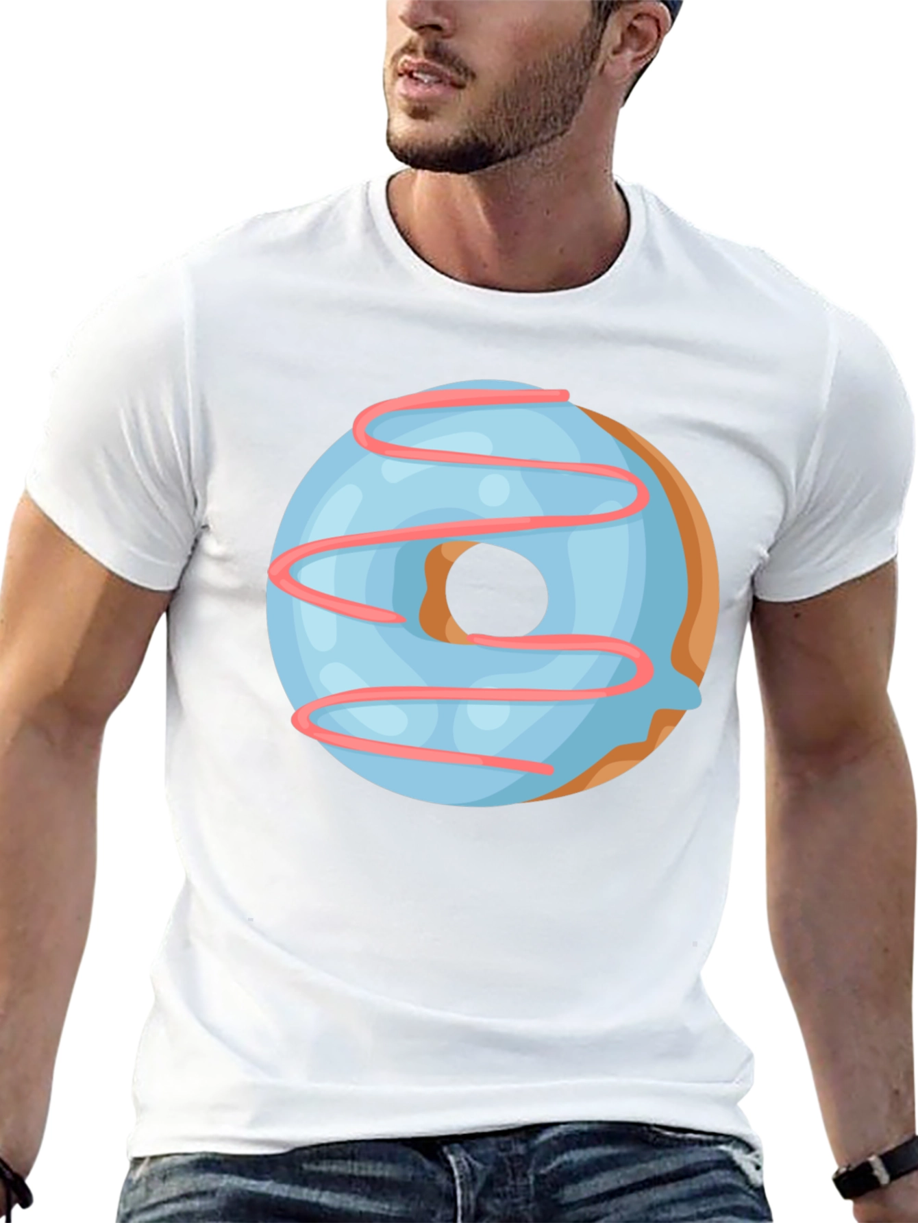 Donut Graphic T-Shirt - Casual & Fun!
