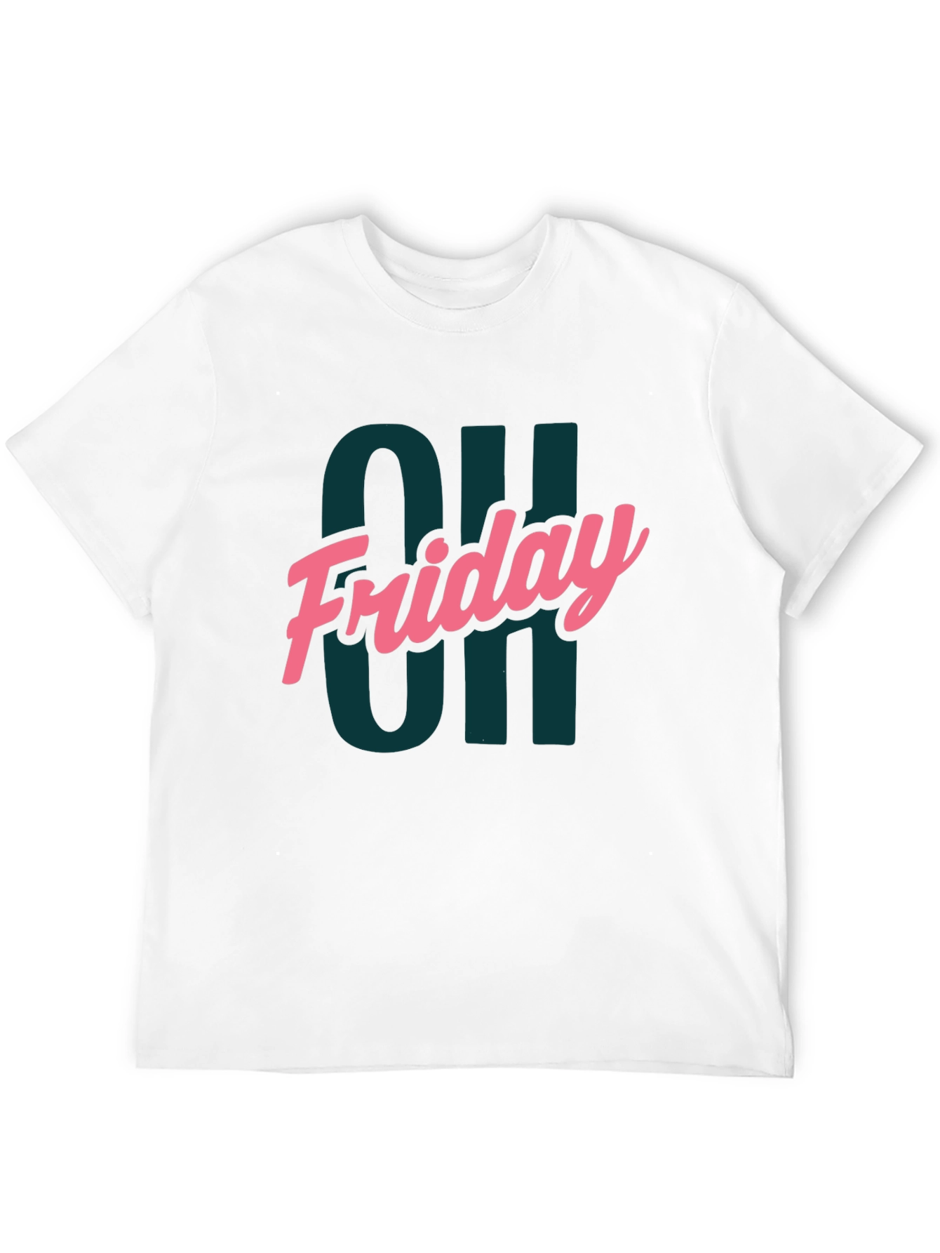 Oh Friday Graphic Tee - Mens Black T-Shirt