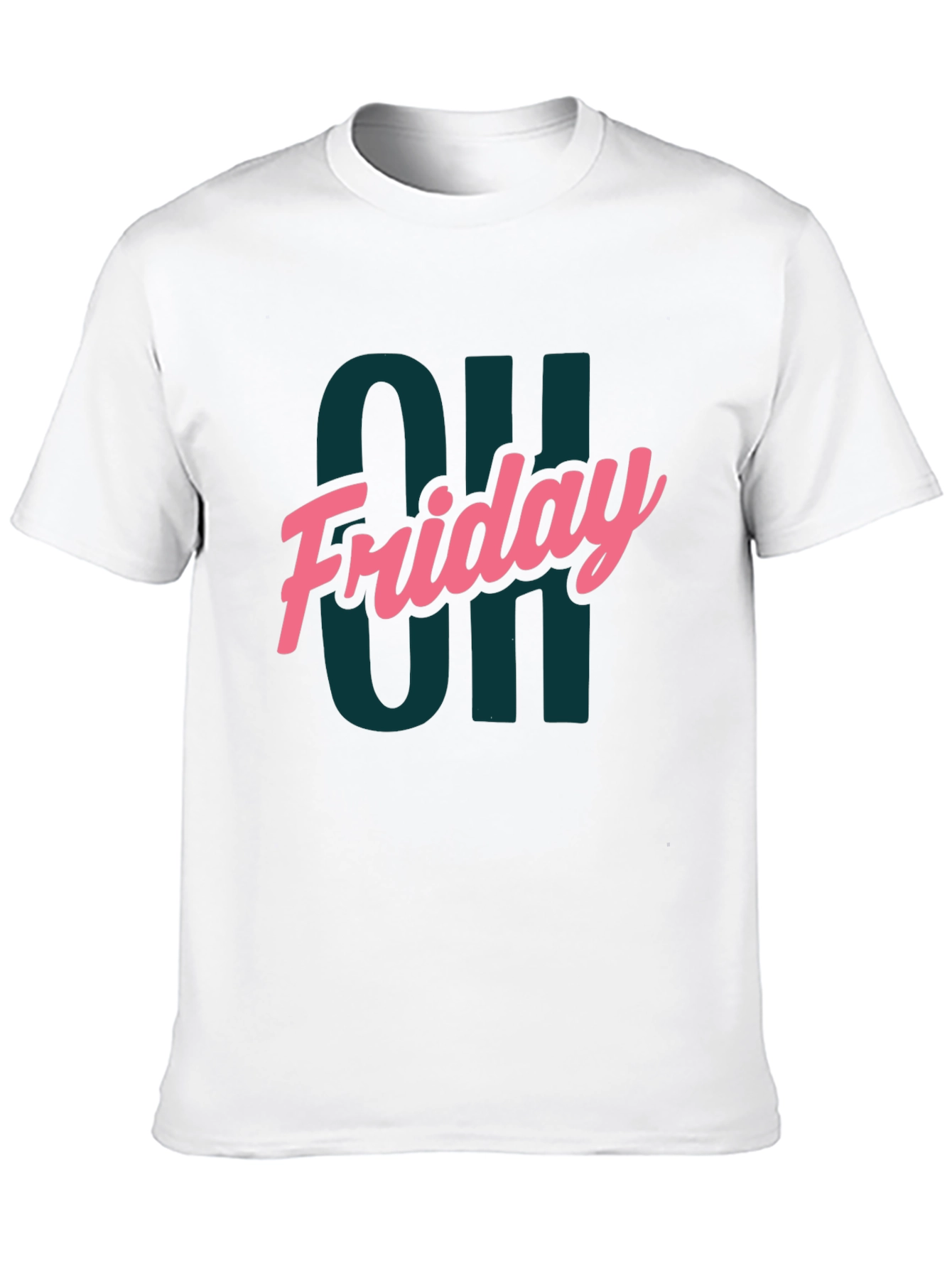 Oh Friday Graphic Tee - Mens Black T-Shirt