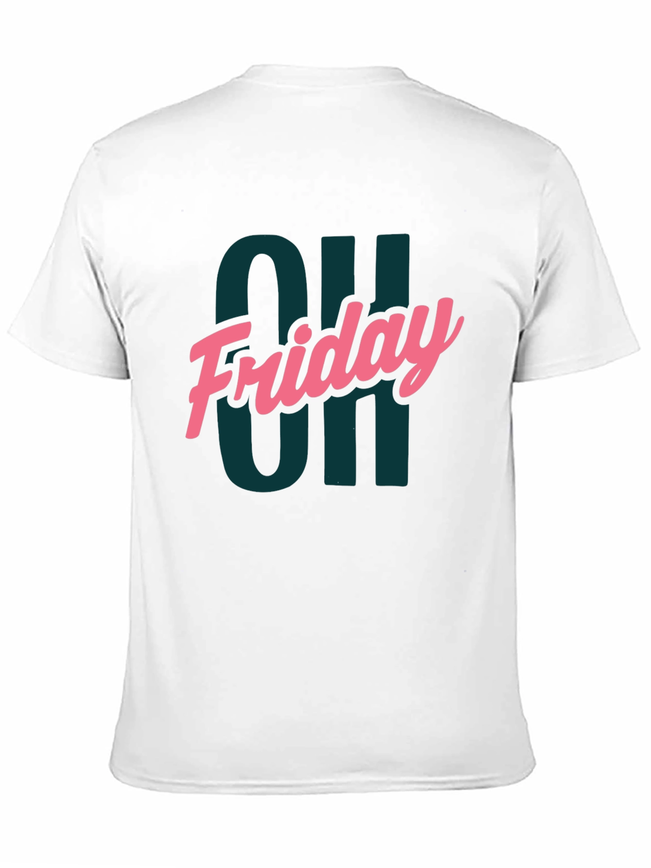 Oh Friday Graphic Tee - Mens Black T-Shirt