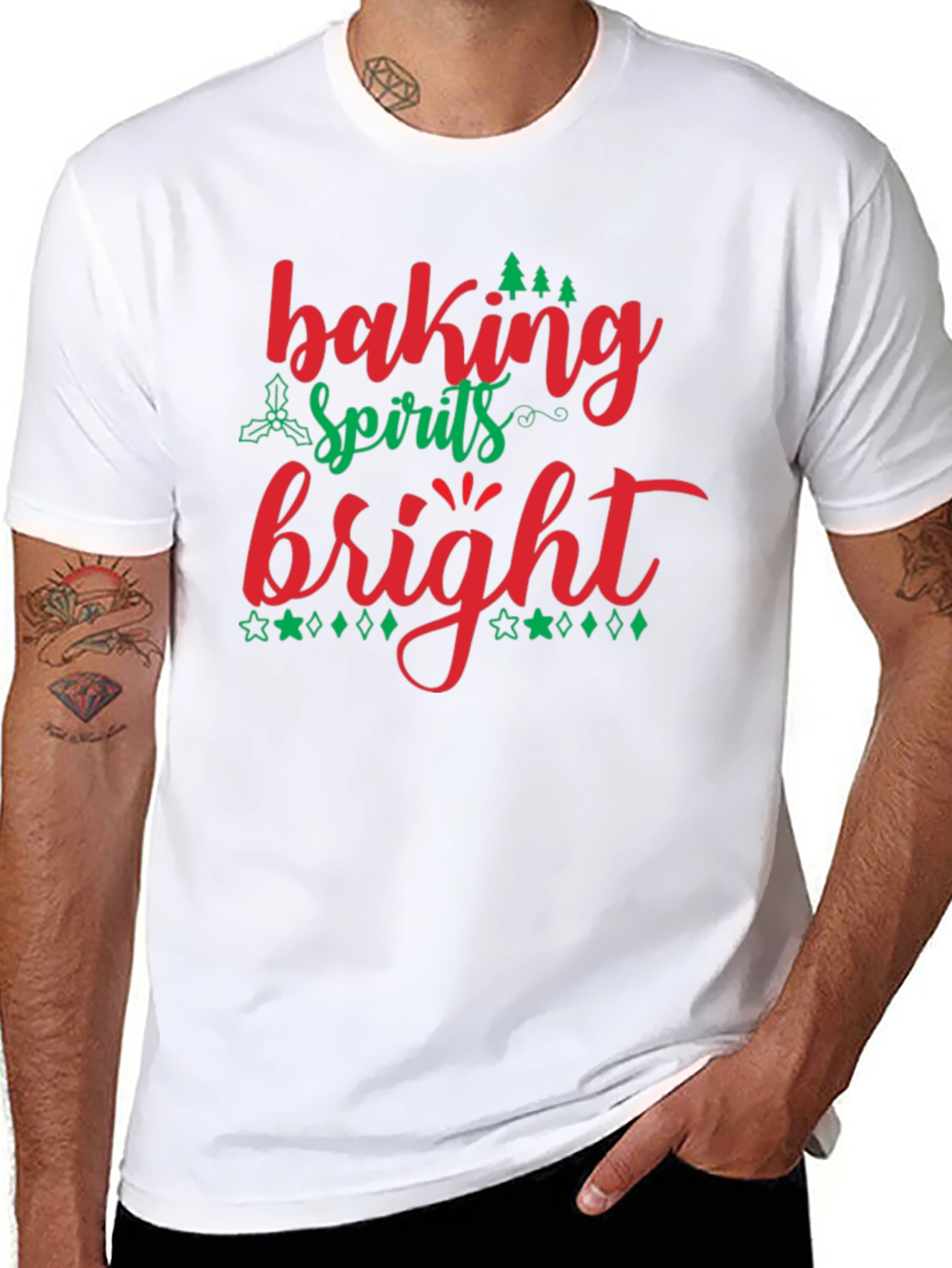 Baking Spirits Bright Holiday T-Shirt