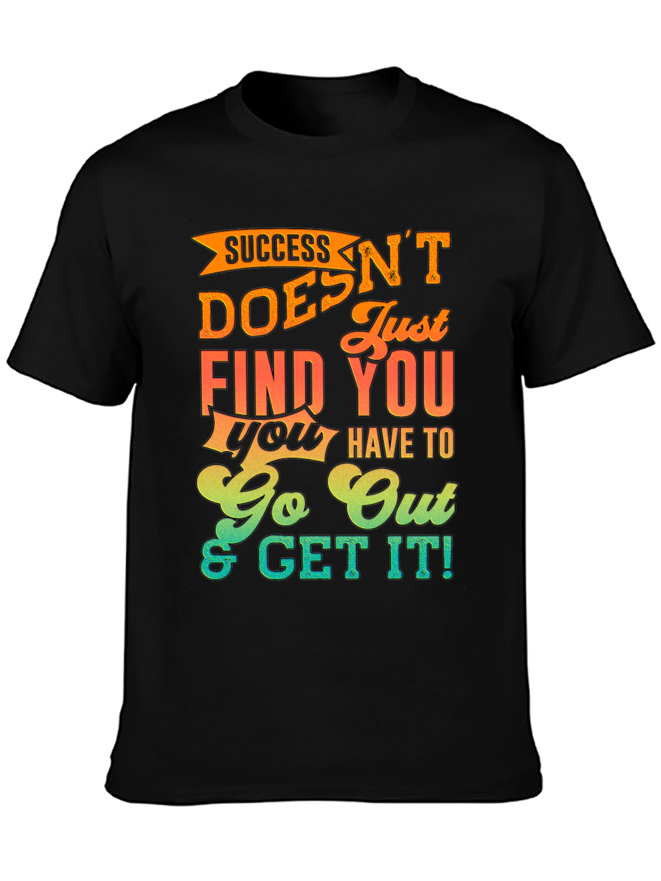 Success Motivational Graphic T-Shirt