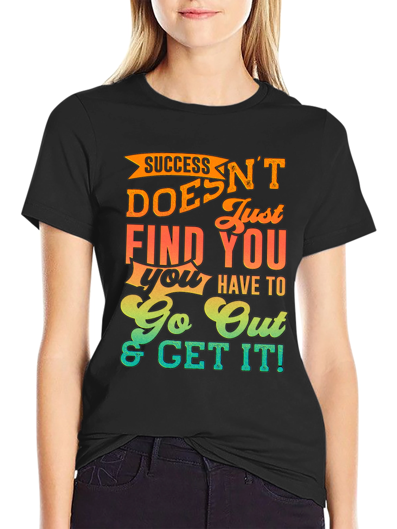 Success Motivational Graphic T-Shirt