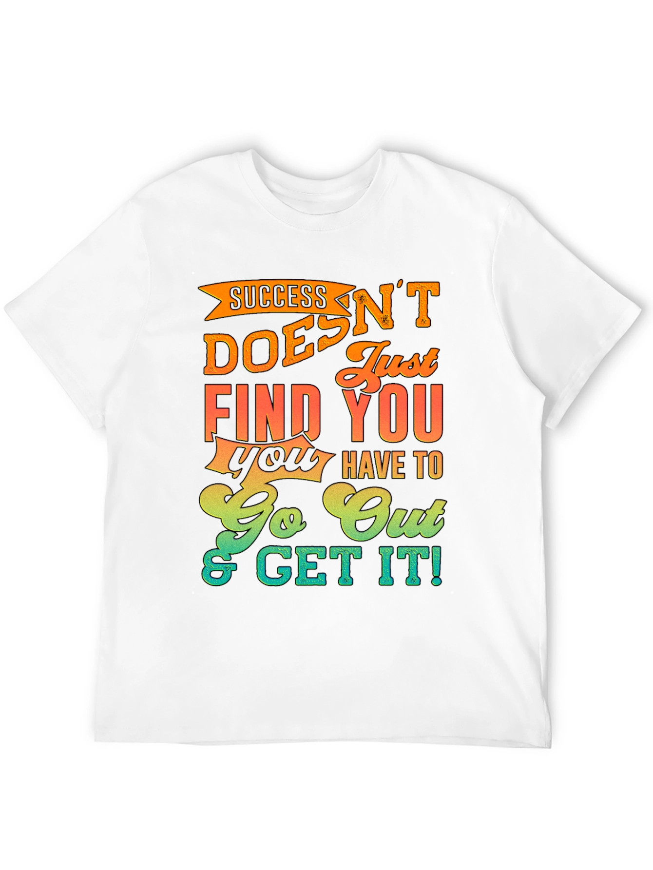 Success Motivational Graphic T-Shirt