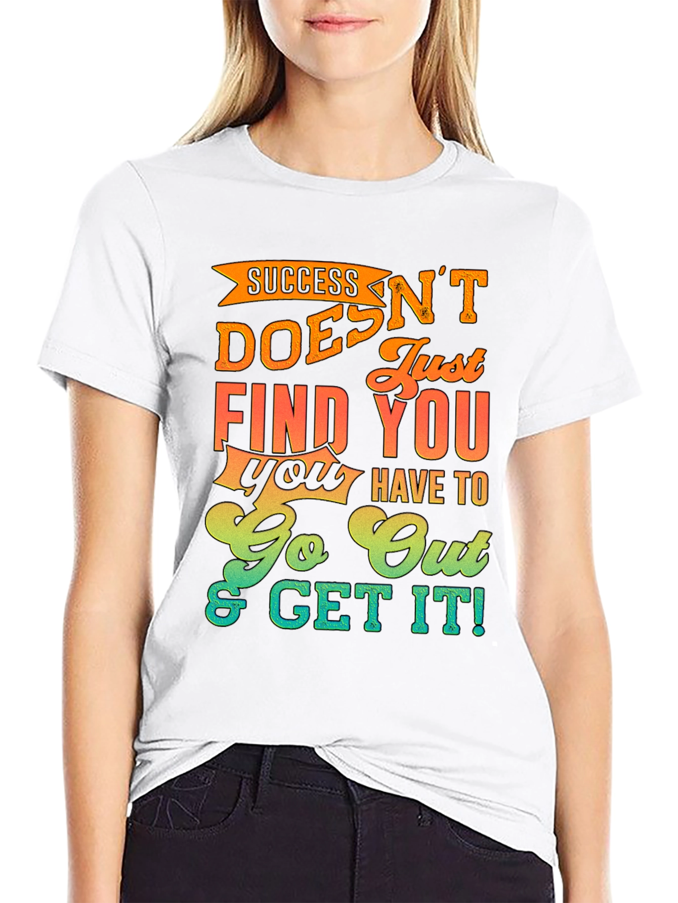 Success Motivational Graphic T-Shirt