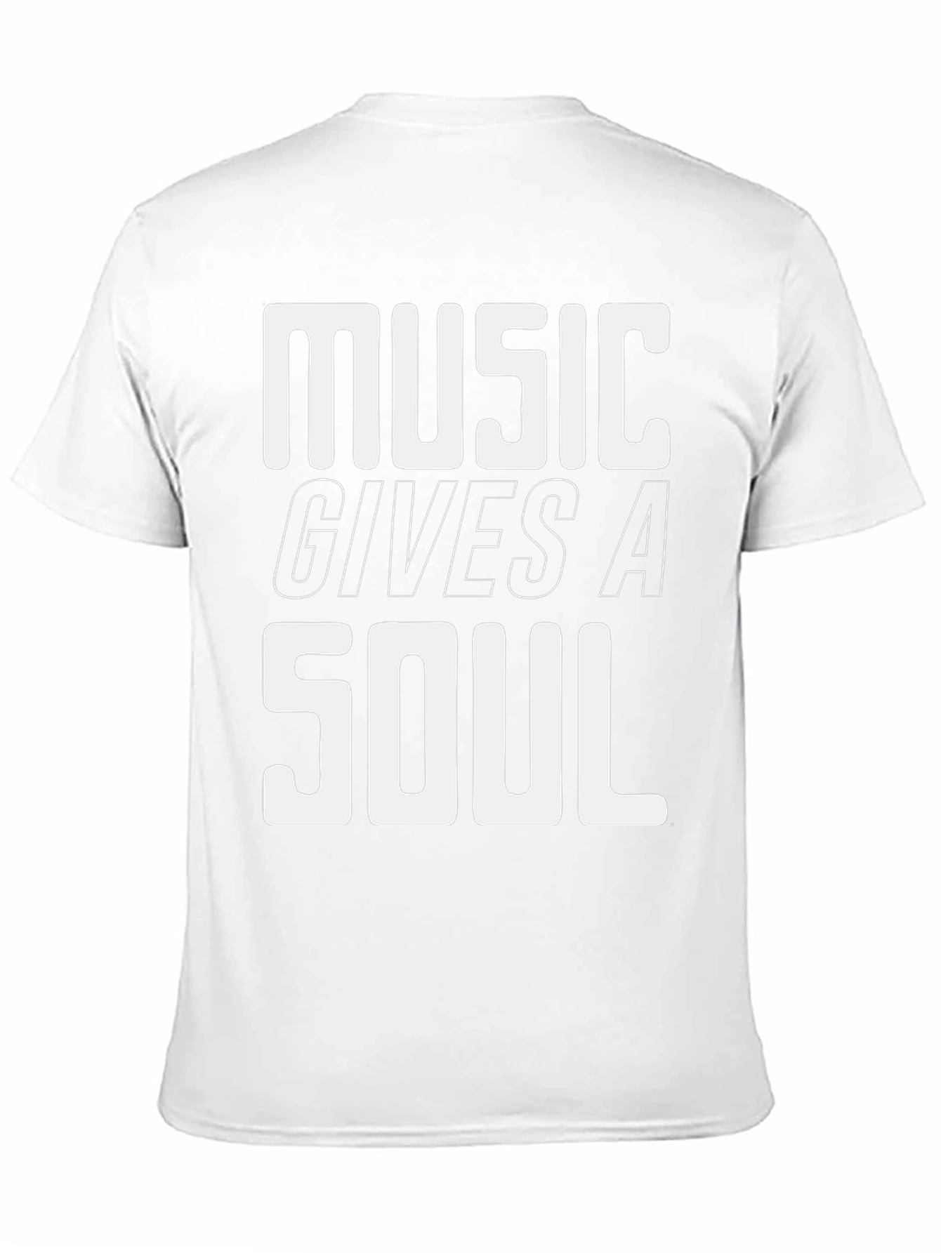 Music Gives A Soul Graphic T-Shirt