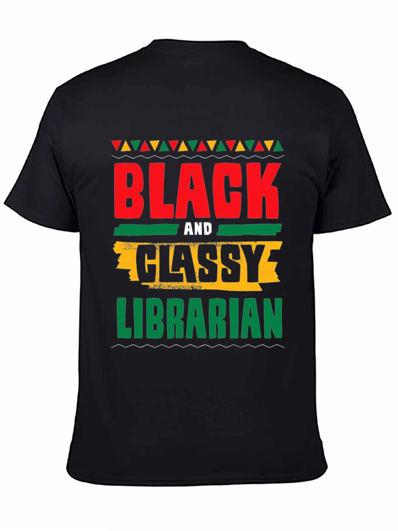 Black and Classy Librarian T-Shirt