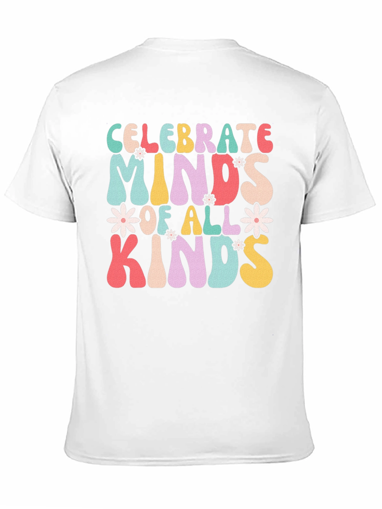 Celebrate Minds T-Shirt Retro Design