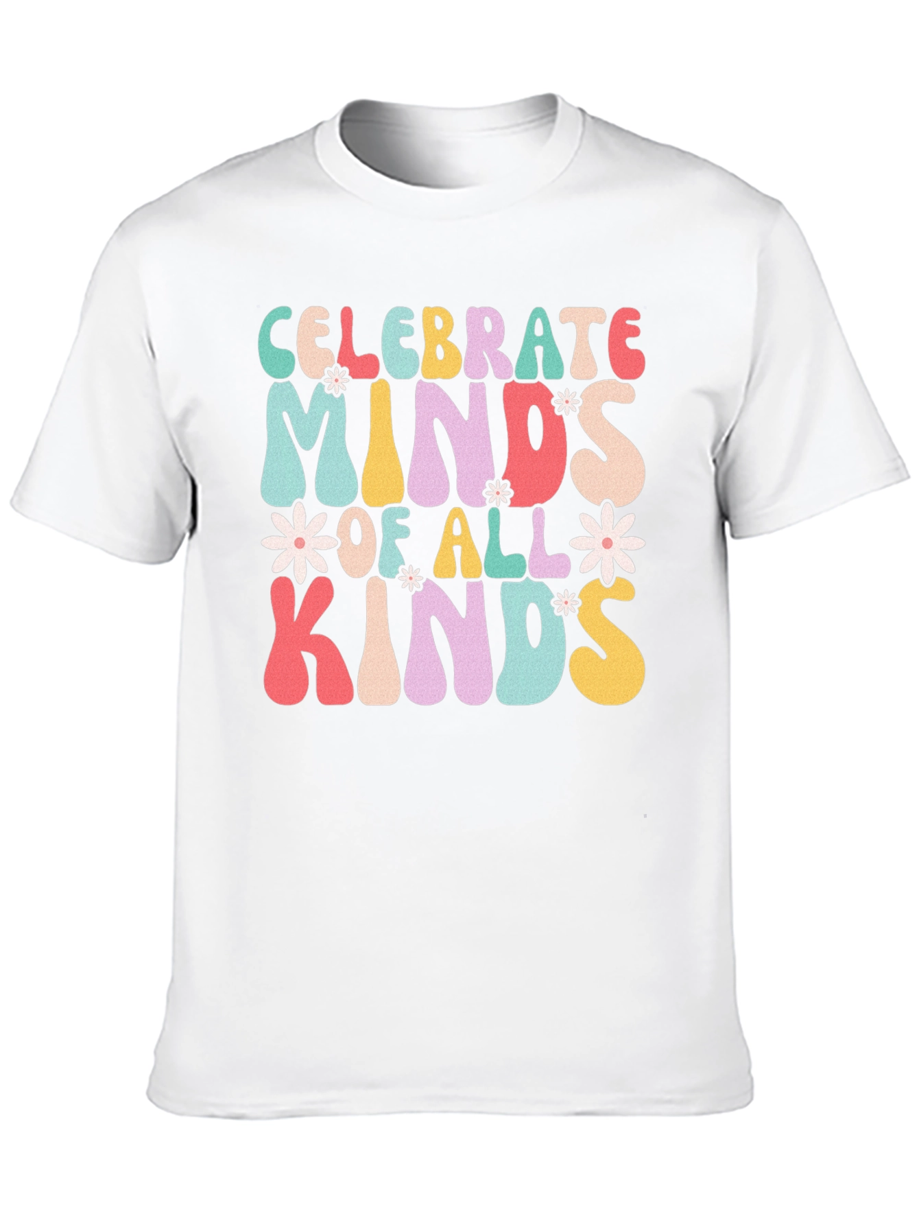 Celebrate Minds T-Shirt Retro Design
