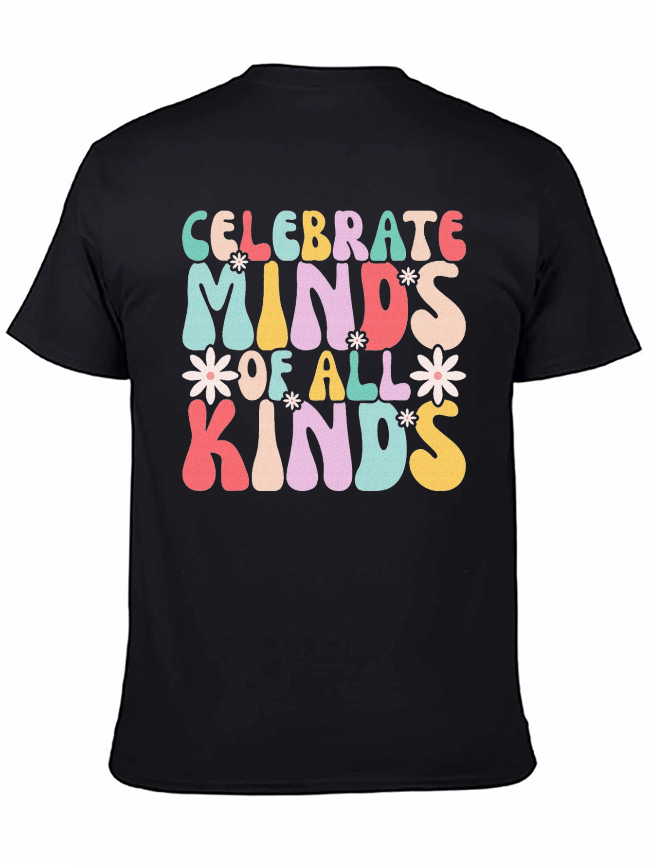 Celebrate Minds T-Shirt Retro Design