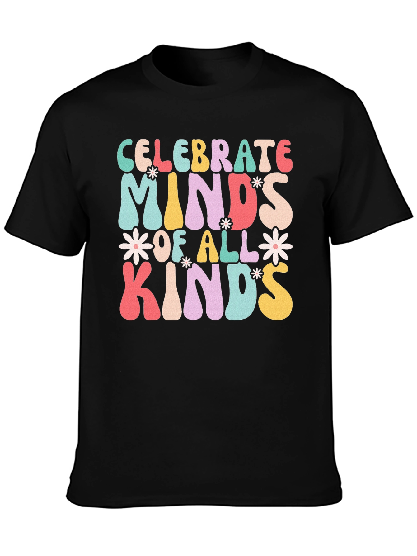 Celebrate Minds T-Shirt Retro Design