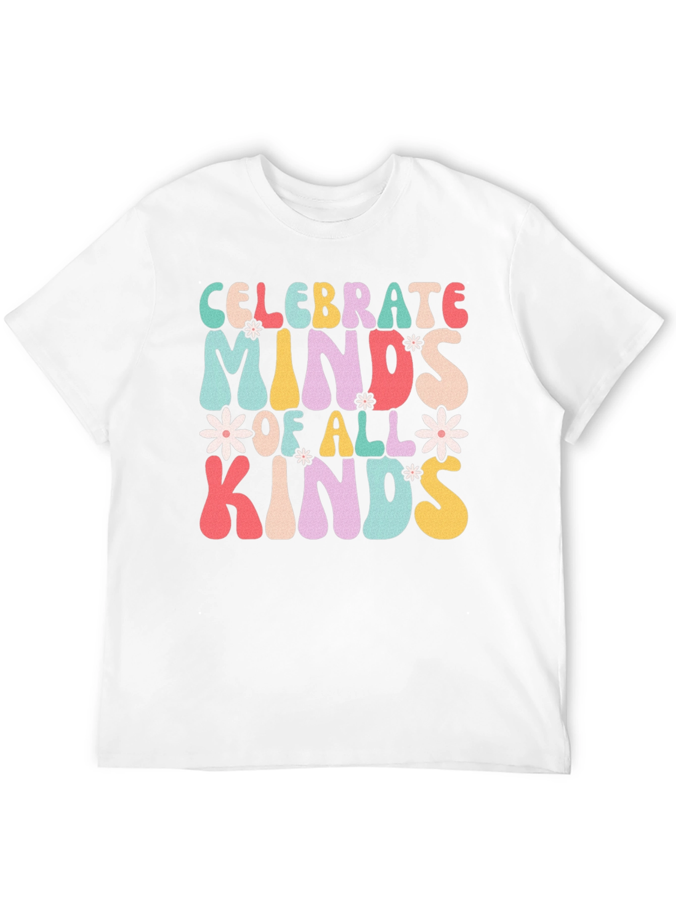 Celebrate Minds T-Shirt Retro Design