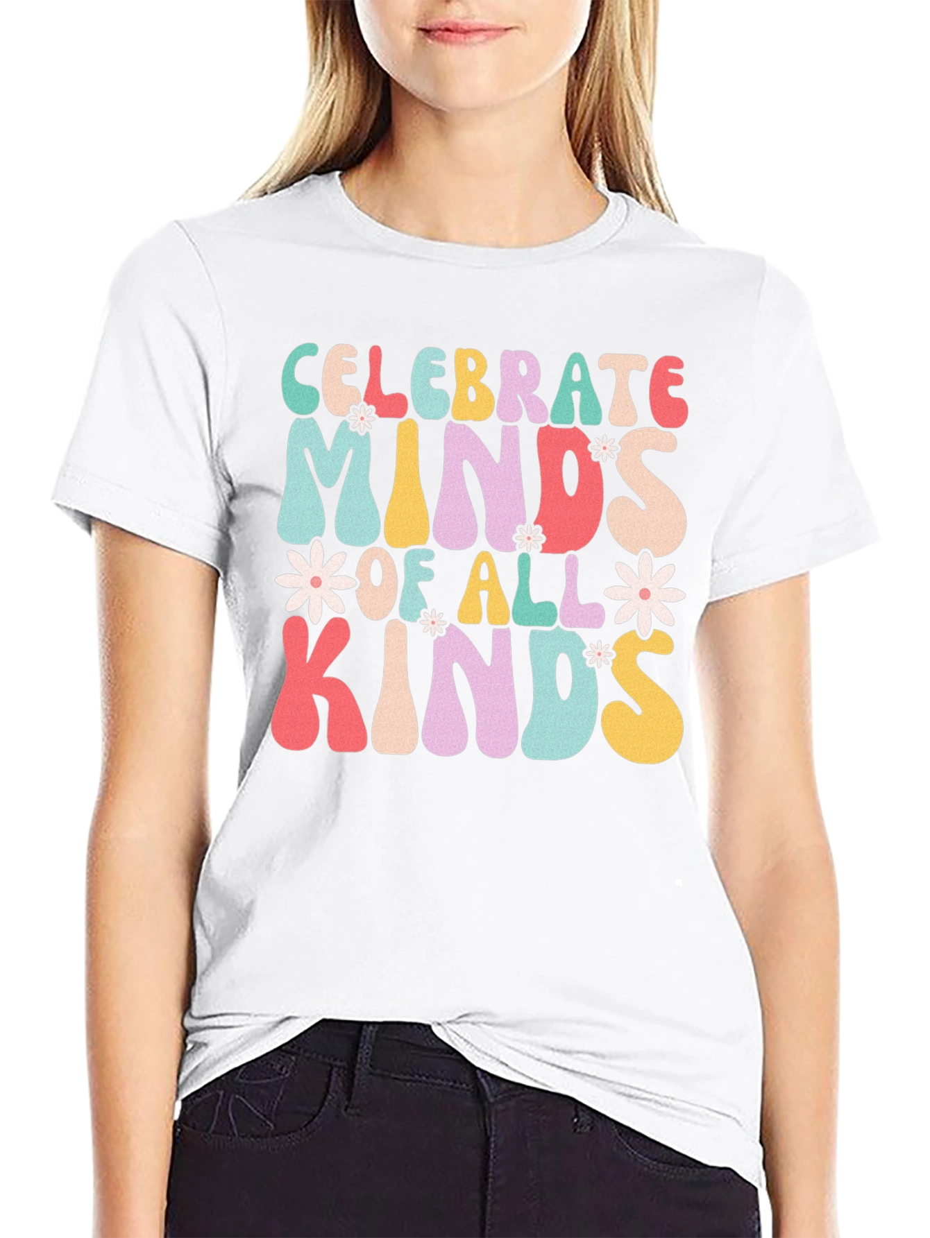 Celebrate Minds T-Shirt Retro Design