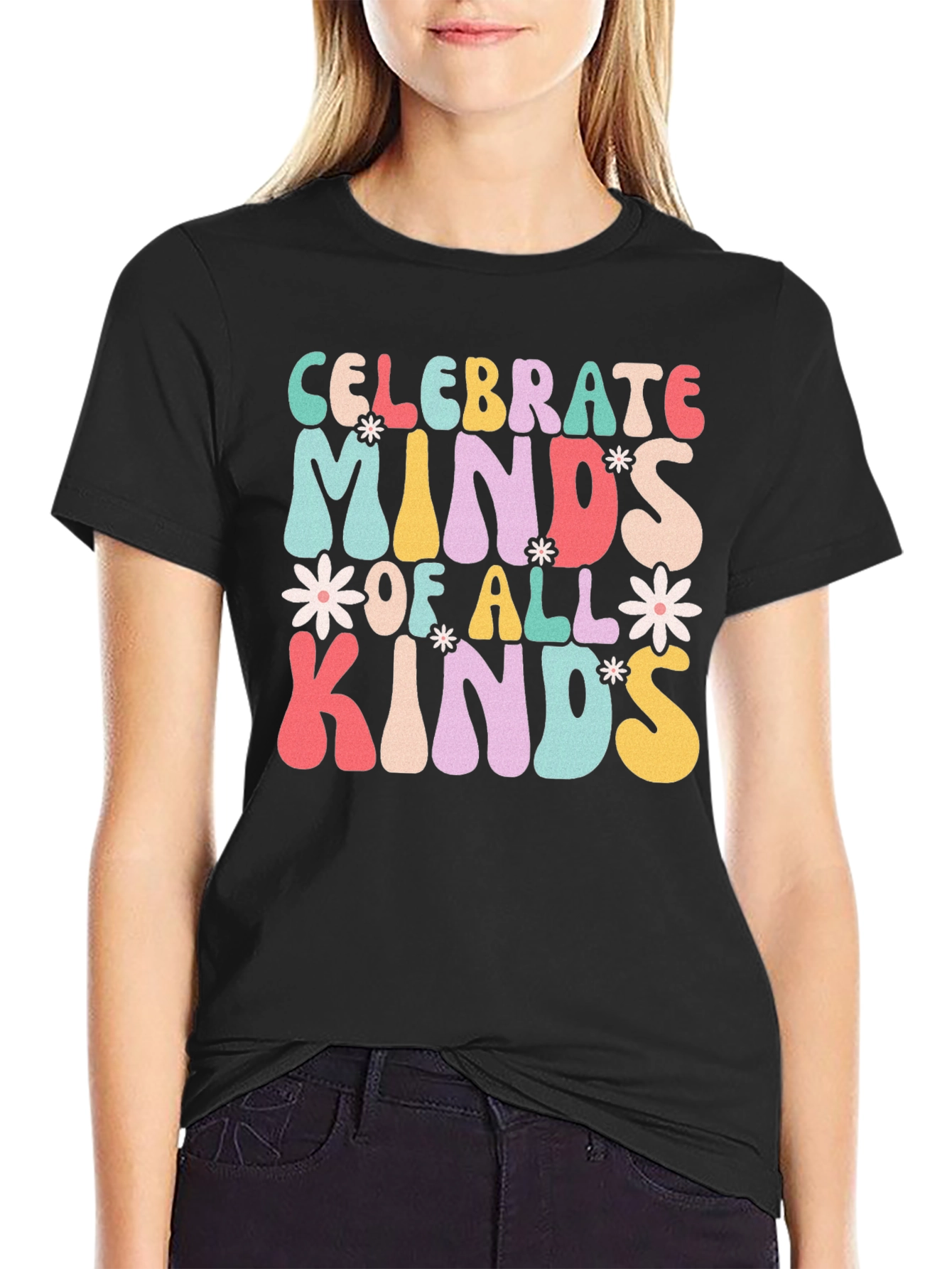 Celebrate Minds T-Shirt Retro Design