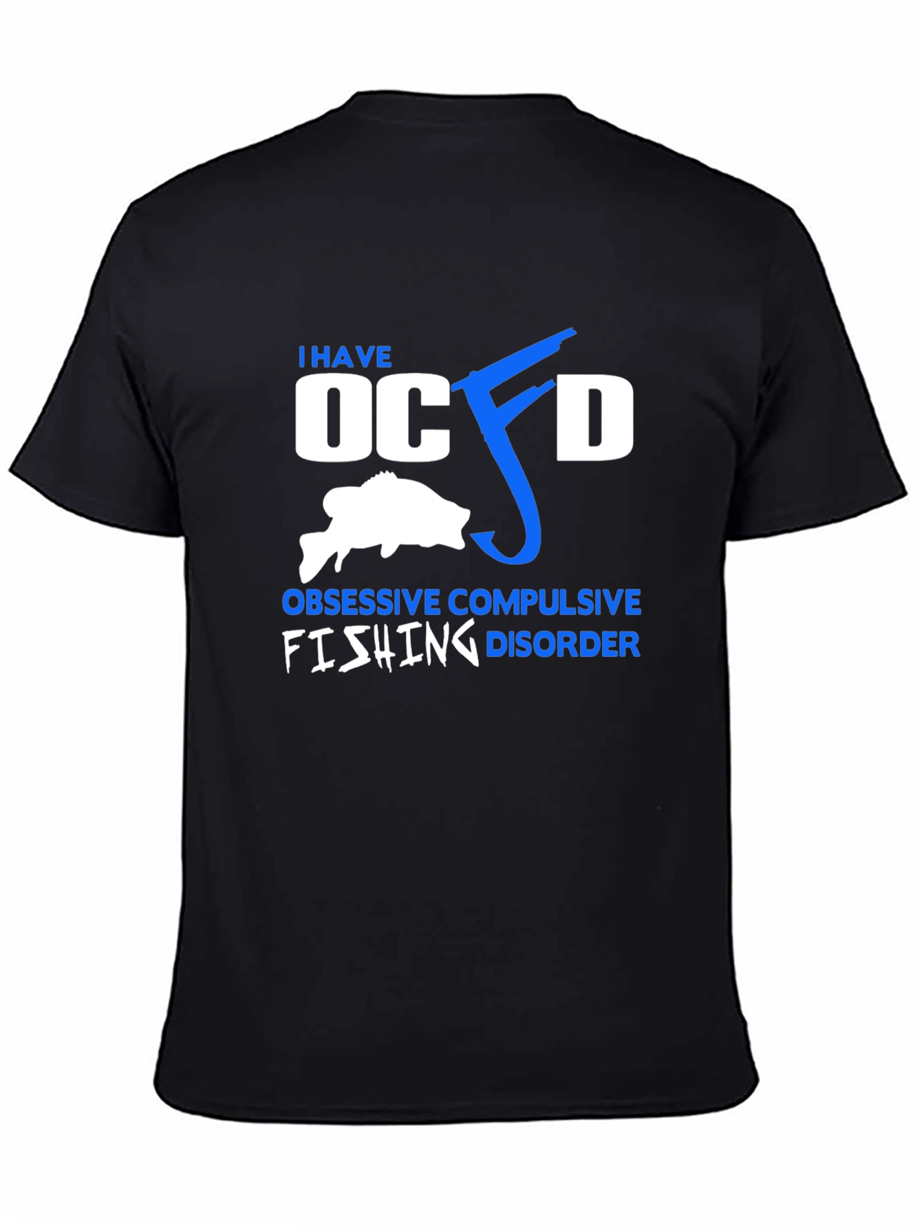 OCFD Fishing Disorder Black Tee