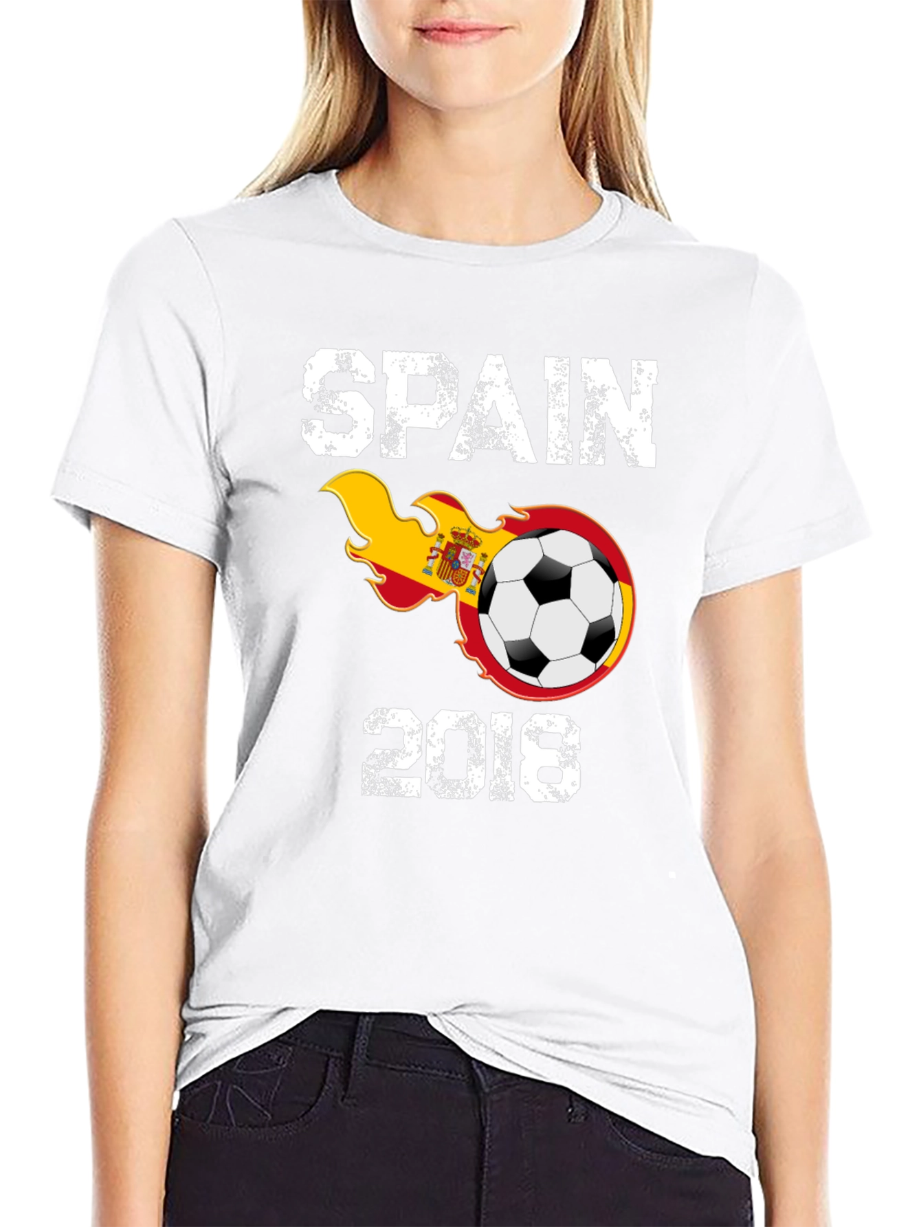 Spain Soccer 2018 Graphic T-Shirt