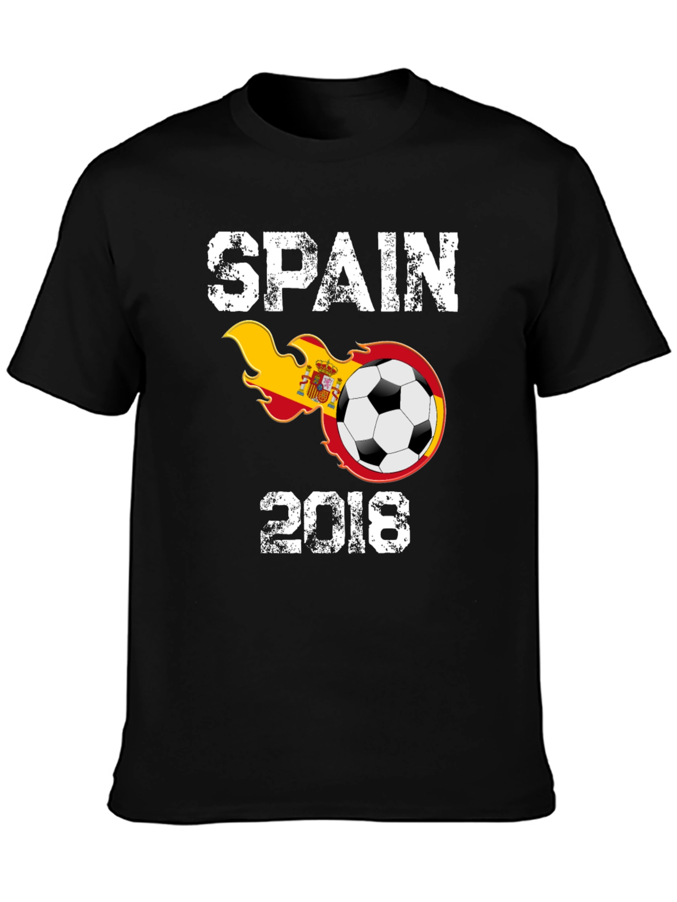 Spain Soccer 2018 Graphic T-Shirt
