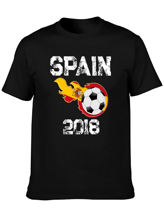 Spain Soccer 2018 Graphic T-Shirt