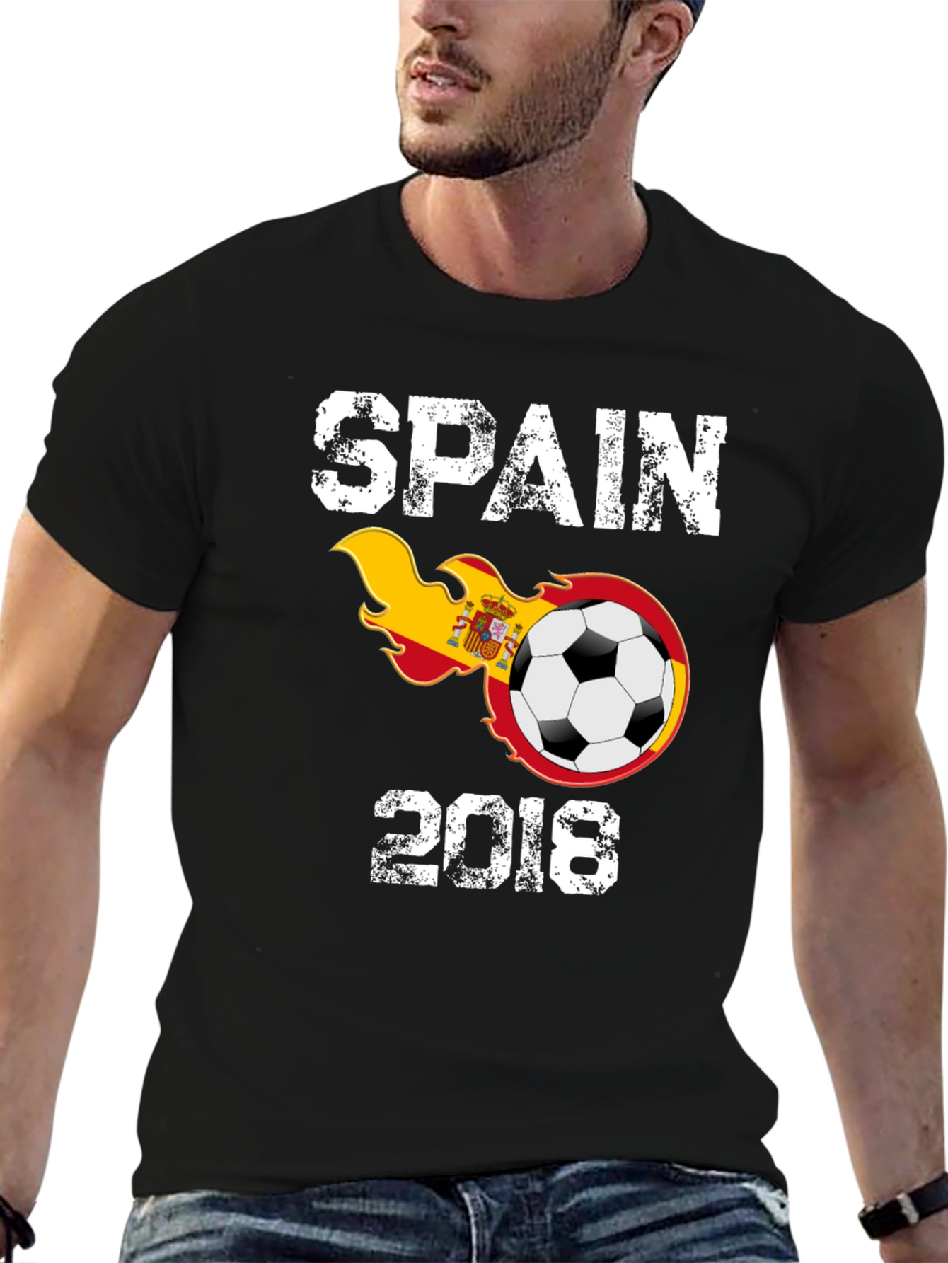 Spain Soccer 2018 Graphic T-Shirt