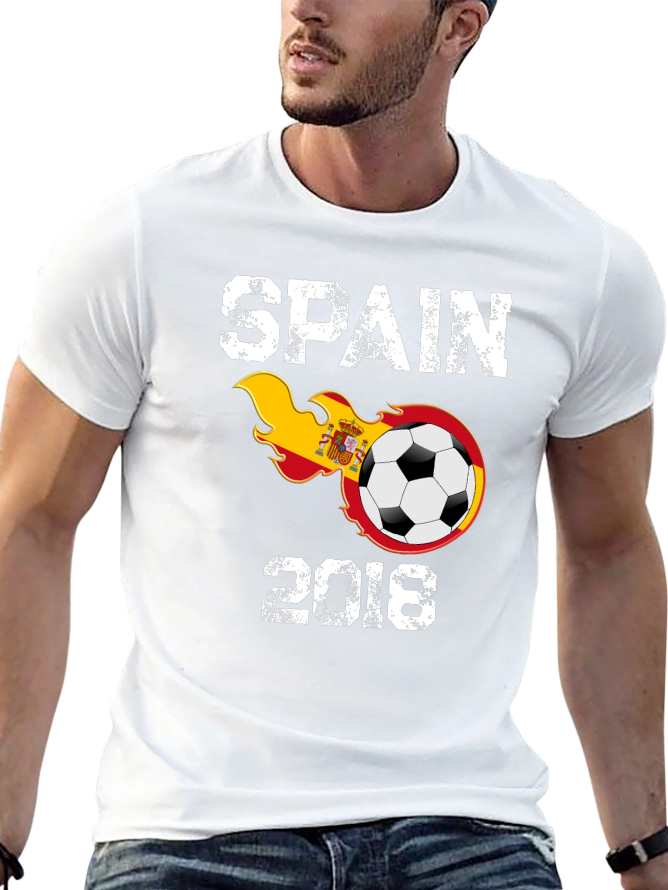 Spain Soccer 2018 Graphic T-Shirt