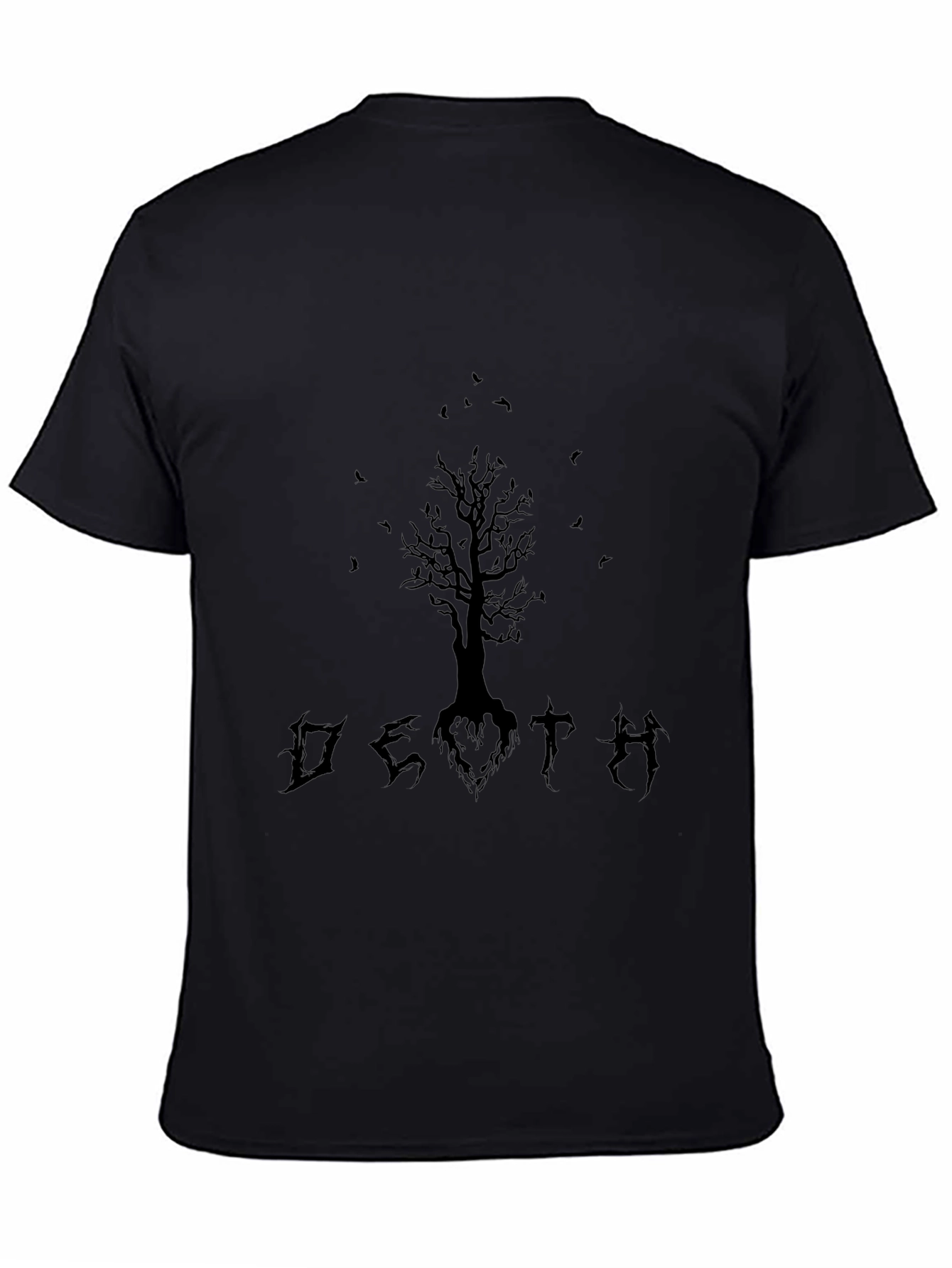 Death Tree Graphic T-Shirt - Gothic Style