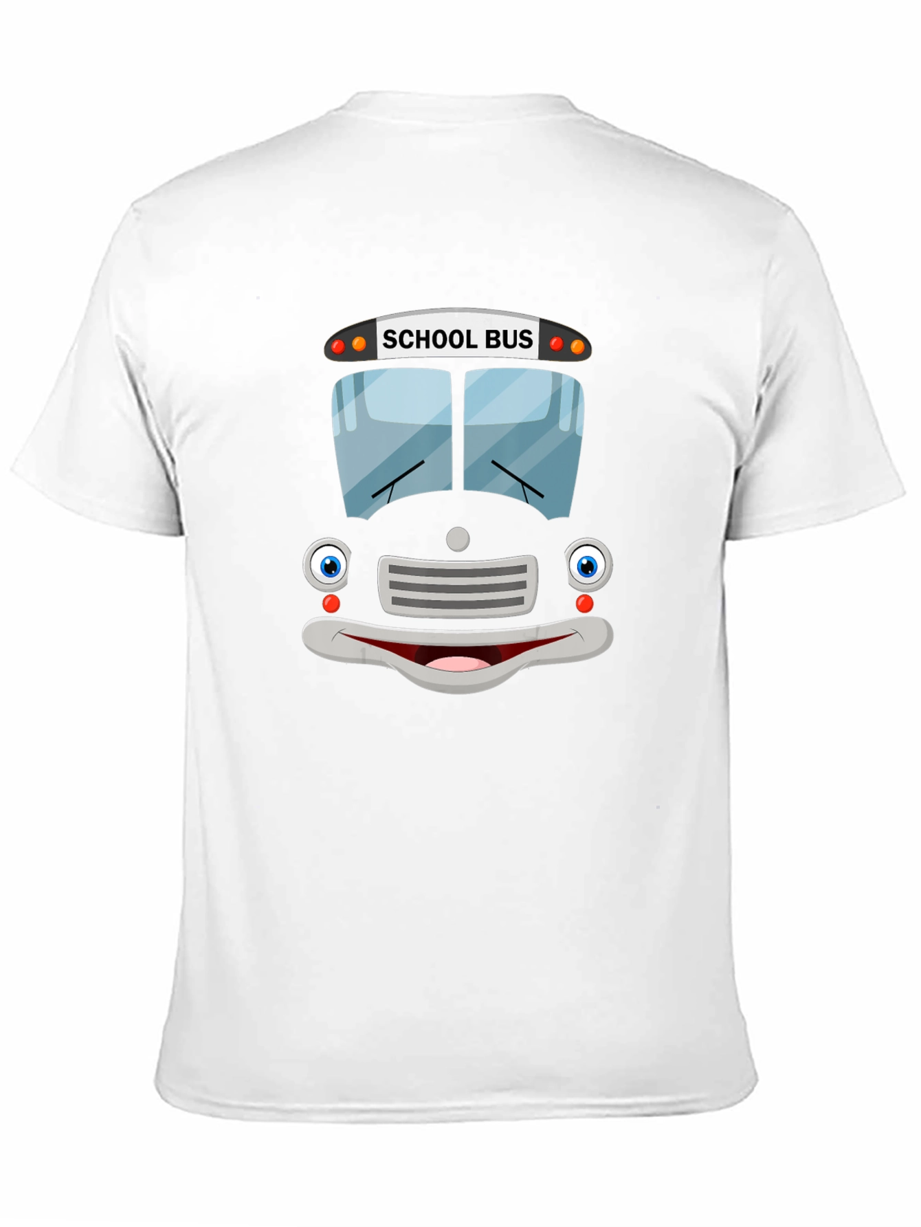 Cartoon School Bus Graphic Tee