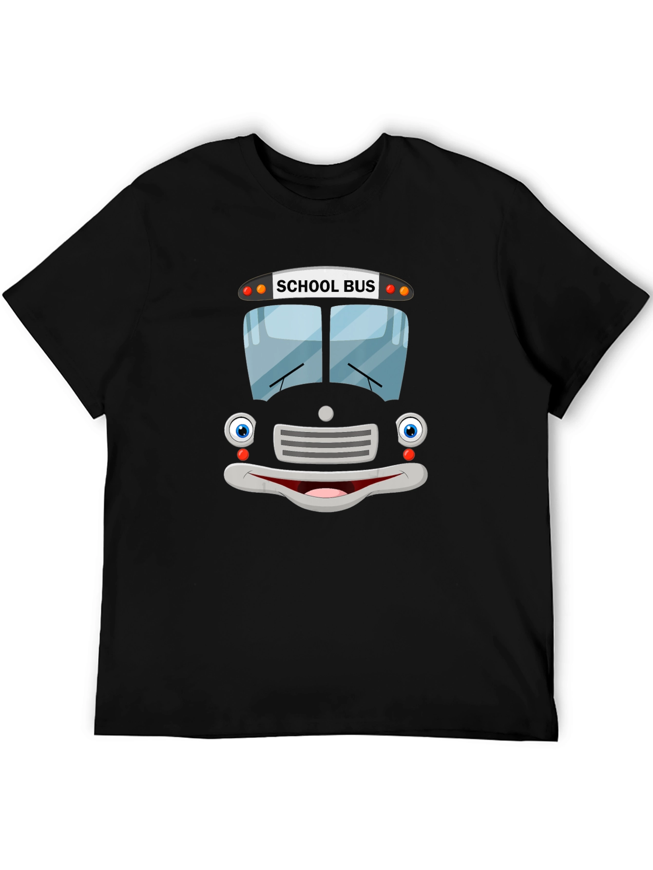 Cartoon School Bus Graphic Tee