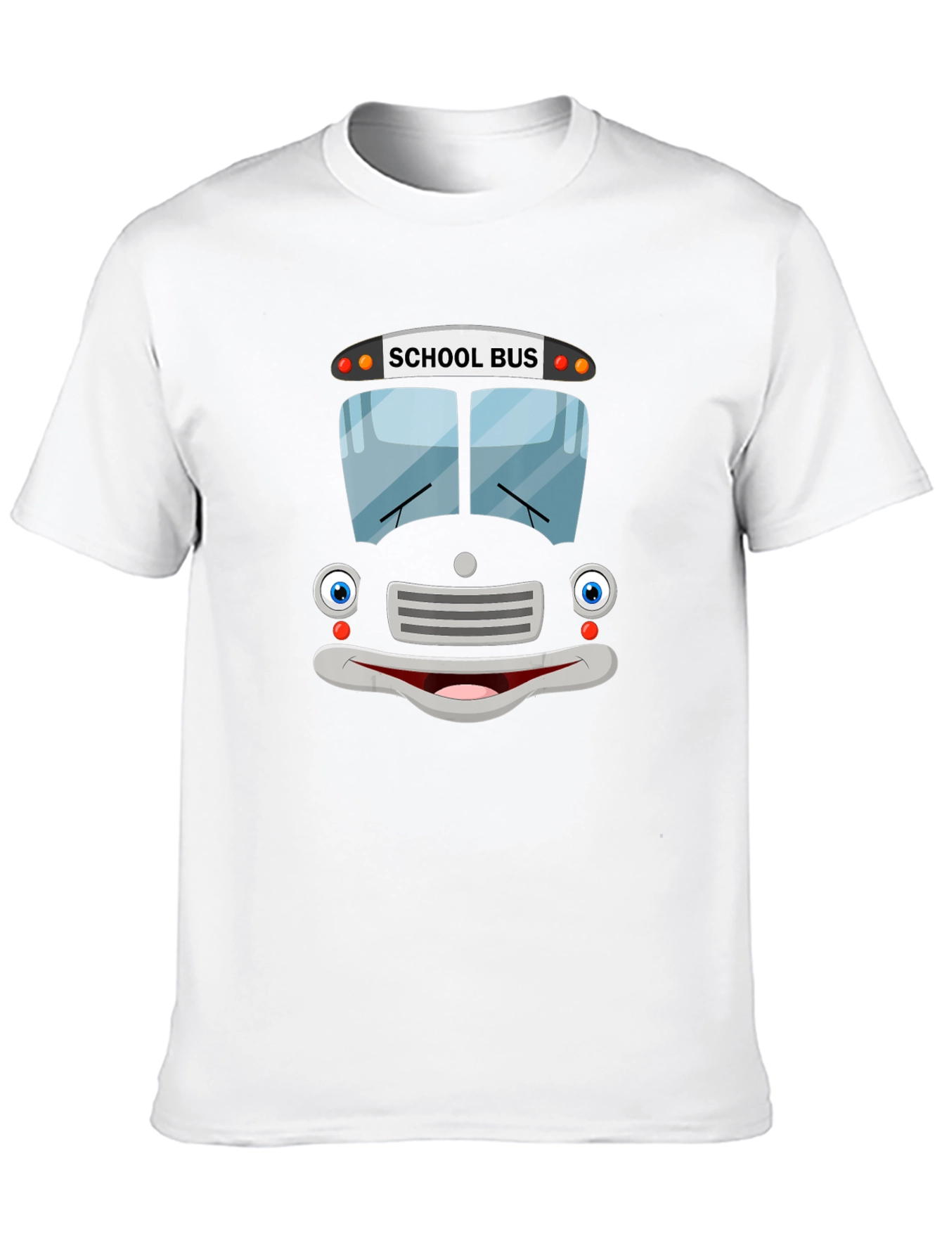 Cartoon School Bus Graphic Tee