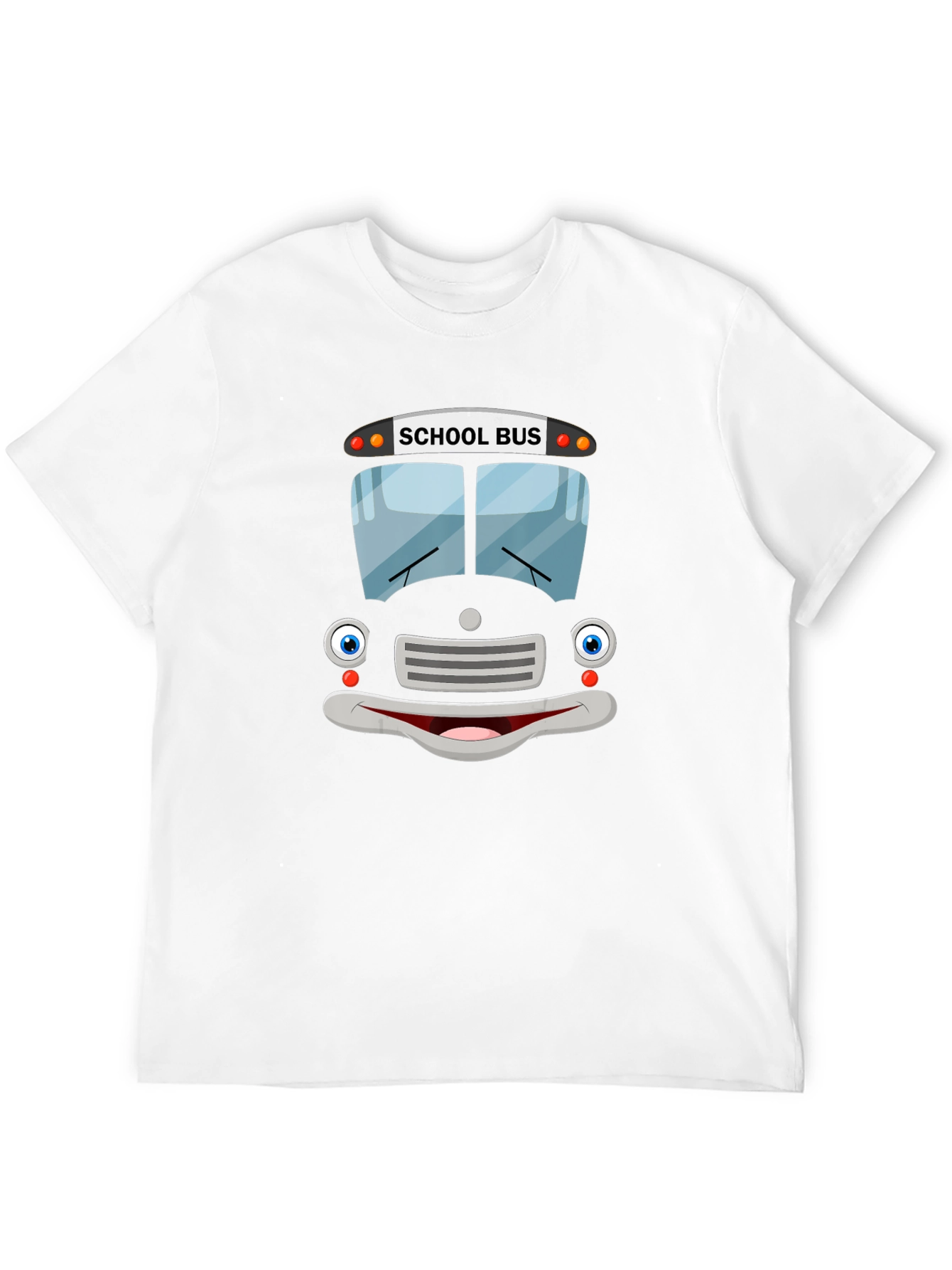 Cartoon School Bus Graphic Tee