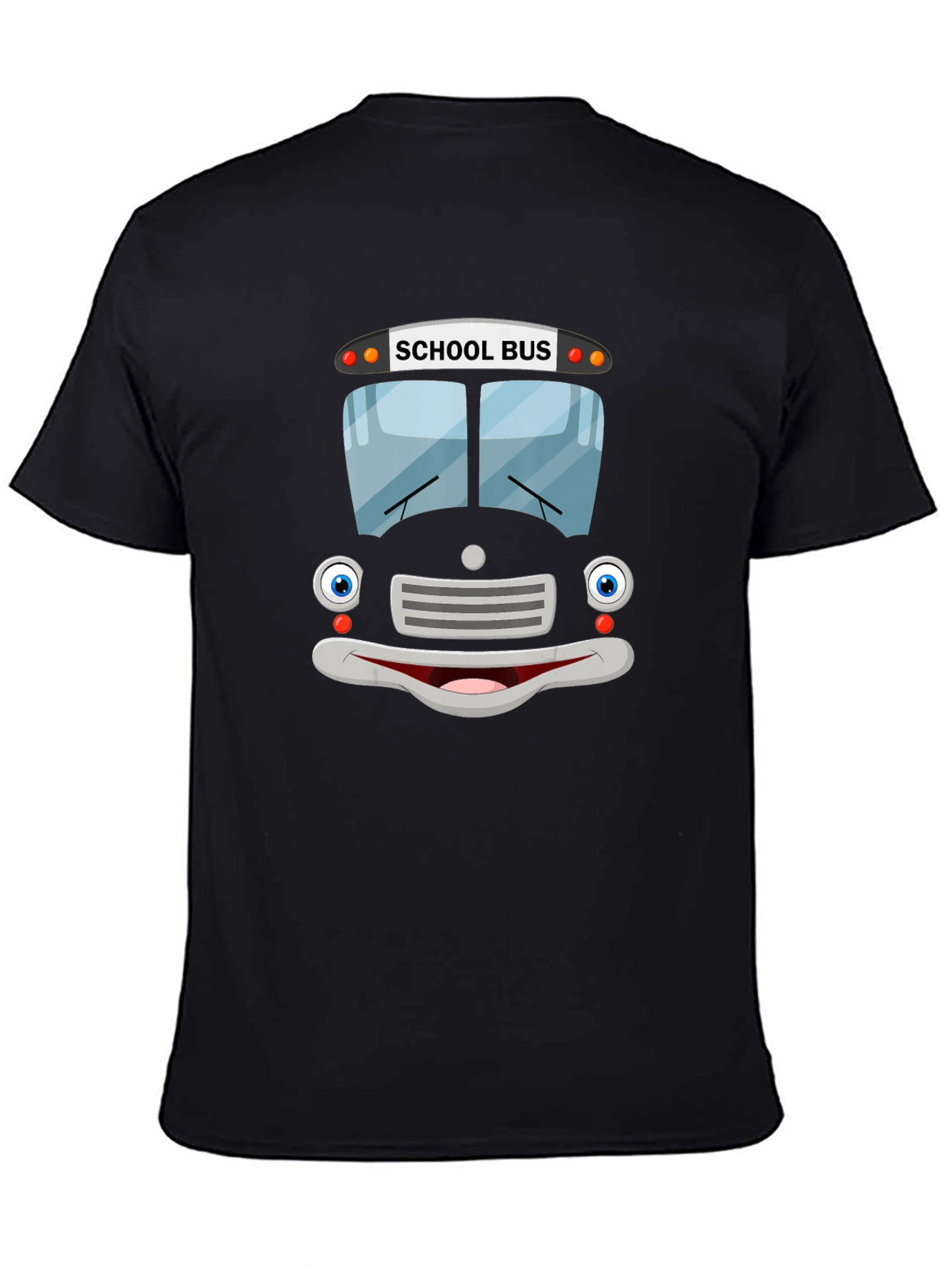 Cartoon School Bus Graphic Tee