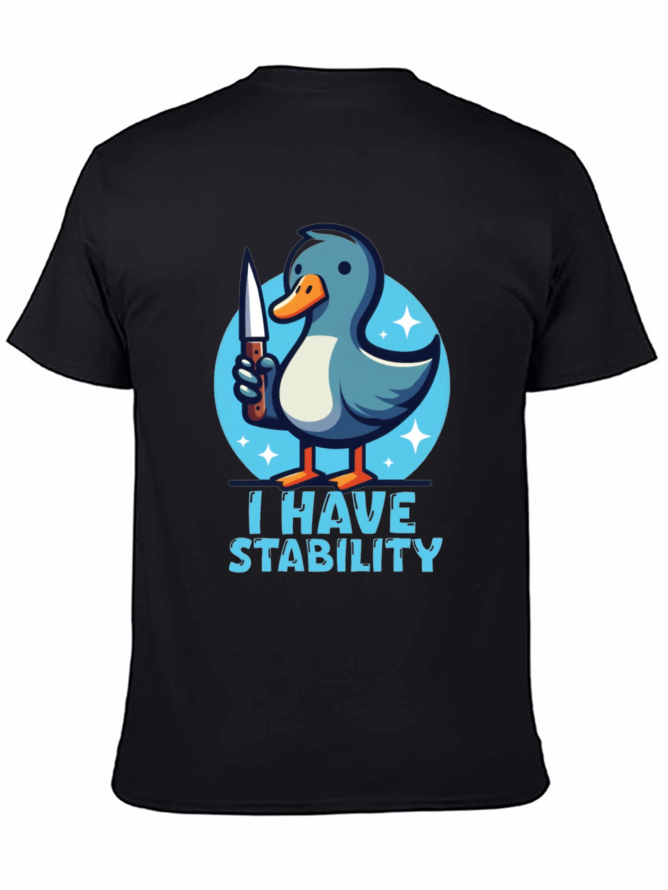 Stability Duck Black T-Shirt