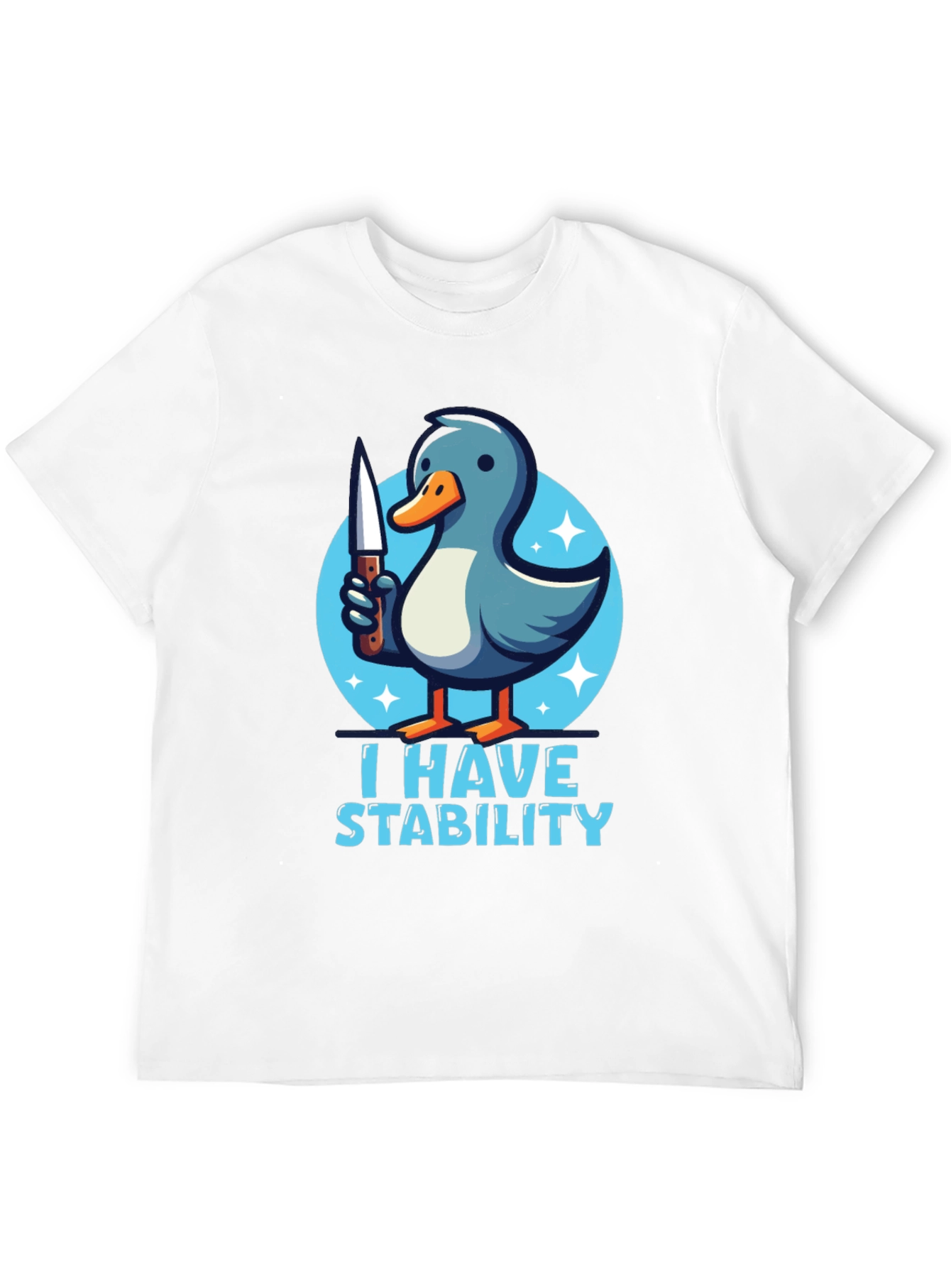 Stability Duck Black T-Shirt