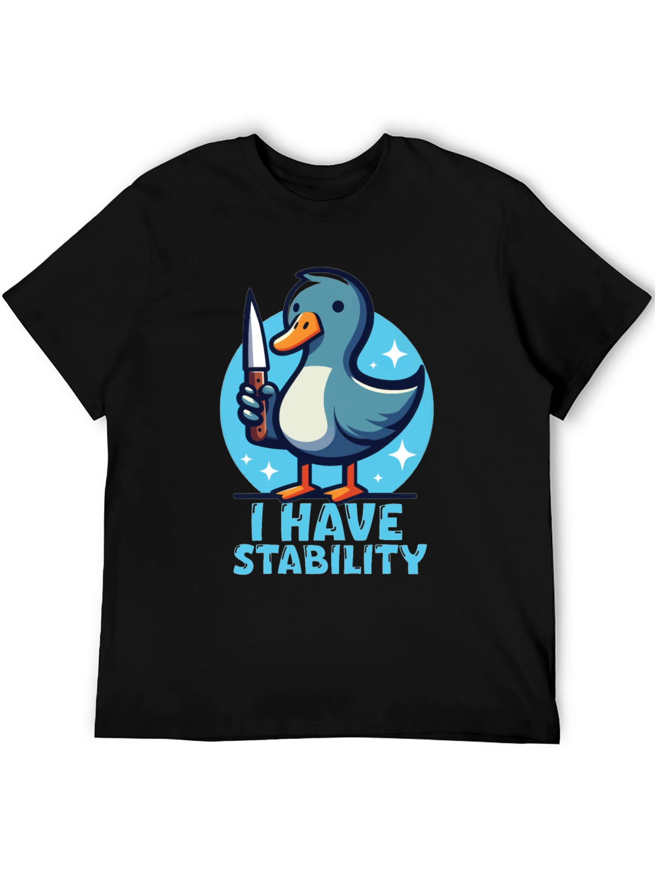 Stability Duck Black T-Shirt