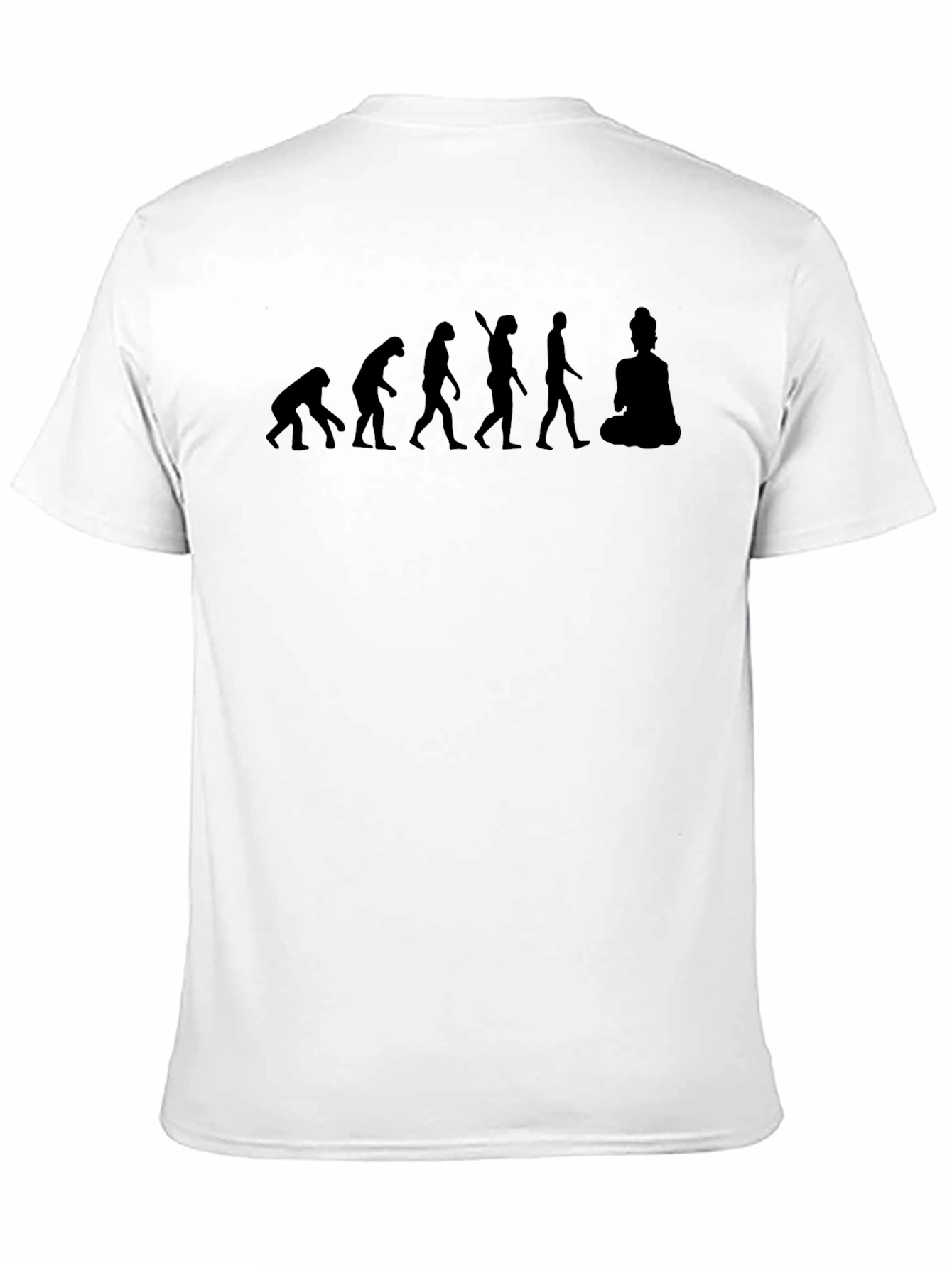 Evolution of Man T-Shirt - Relaxed Buddha