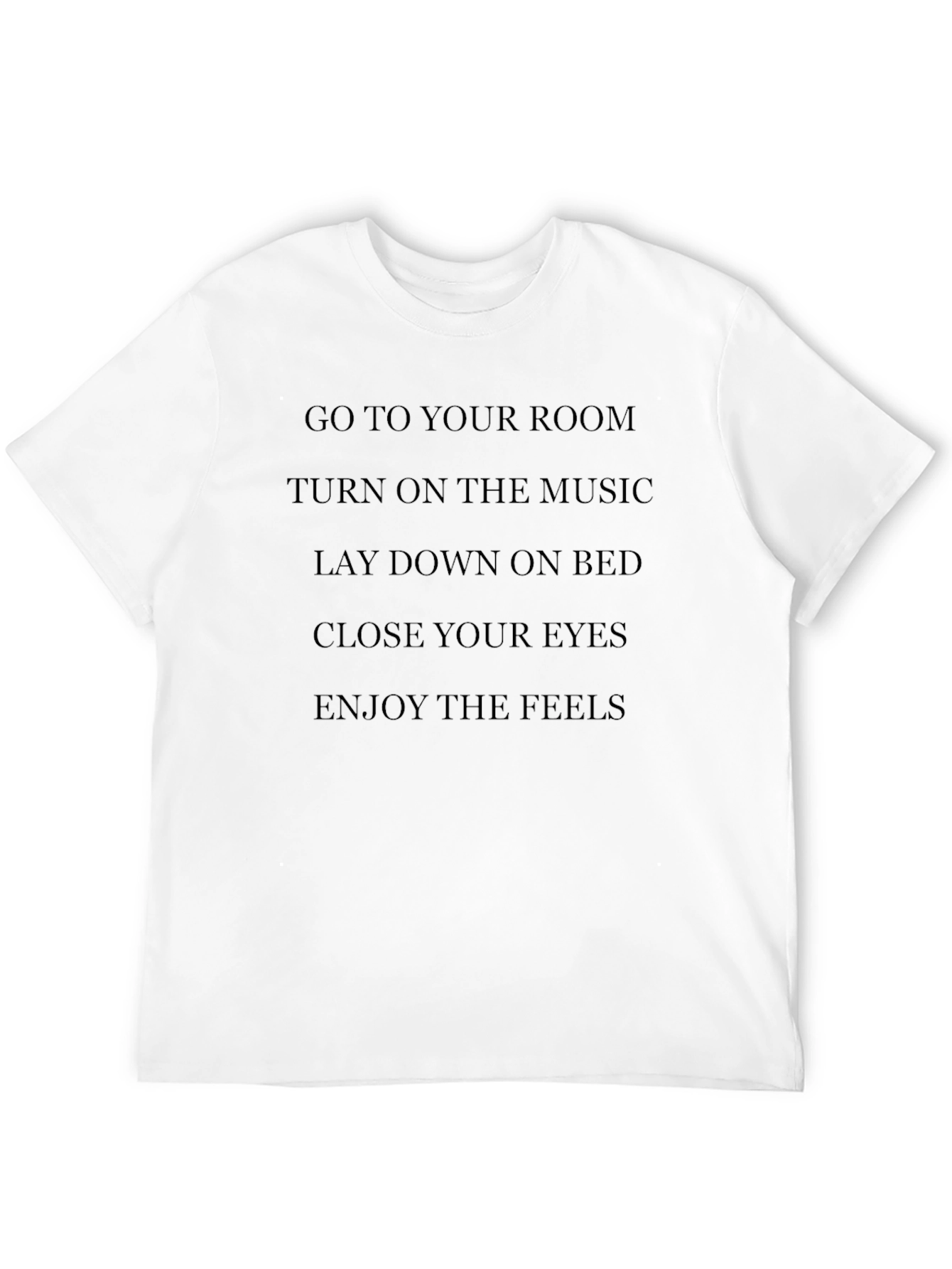 Relaxation Black T-Shirt