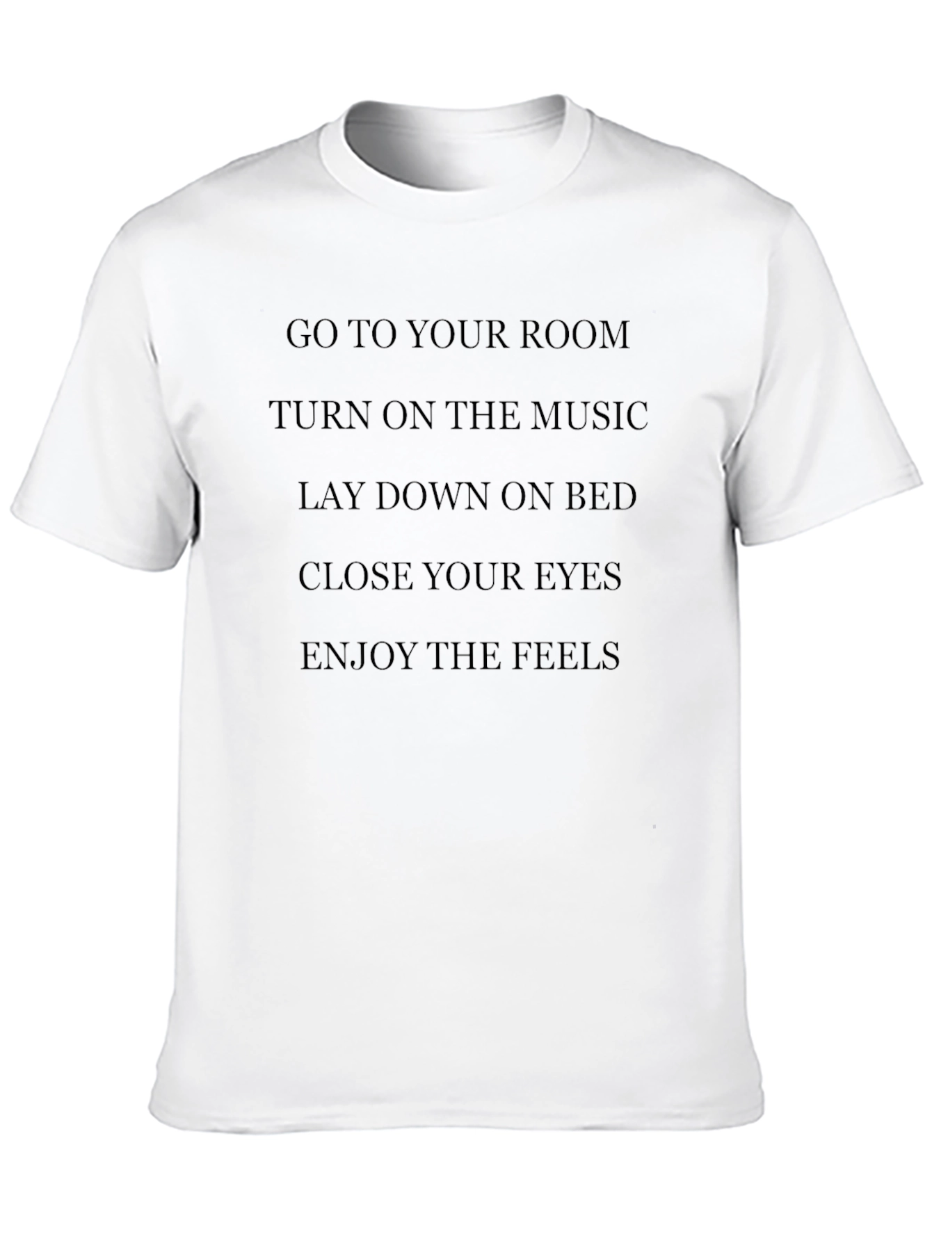 Relaxation Black T-Shirt