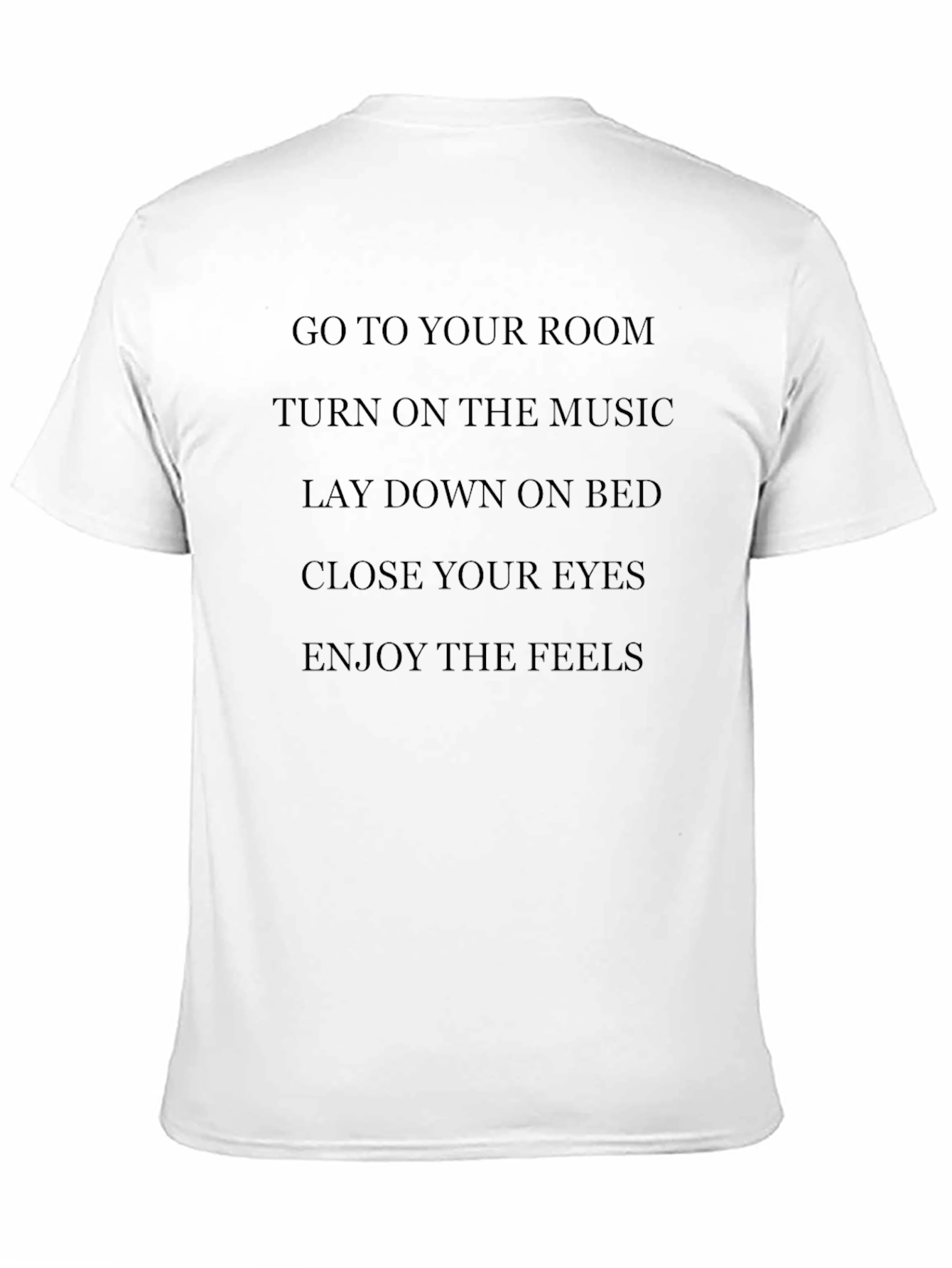 Relaxation Black T-Shirt