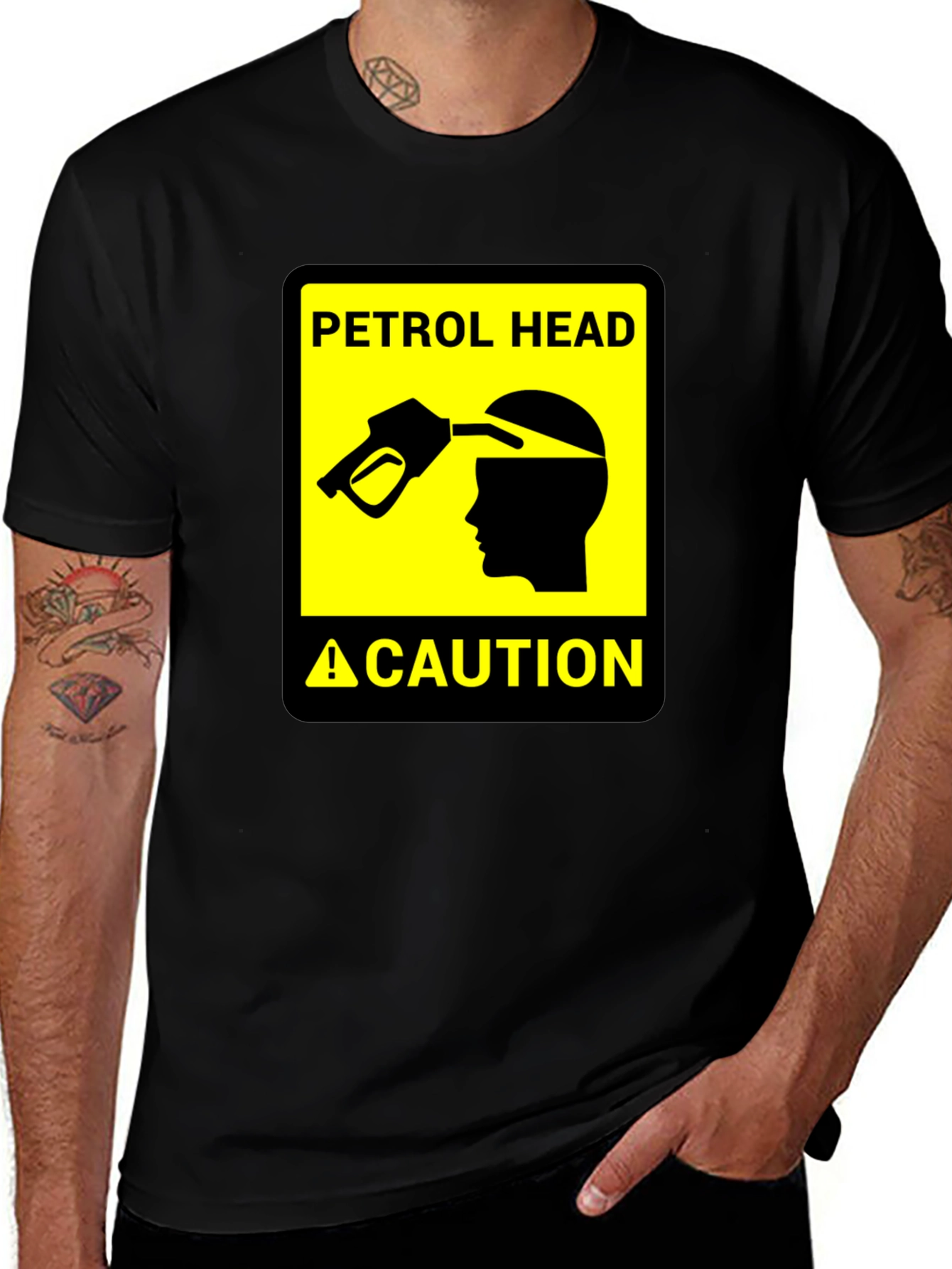 Petrol Head Caution T-Shirt