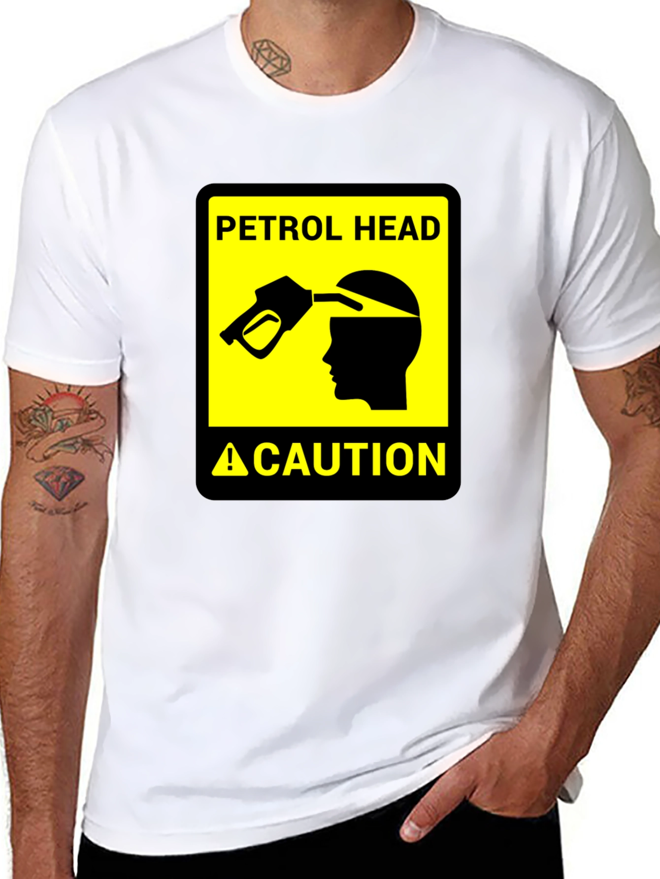 Petrol Head Caution T-Shirt